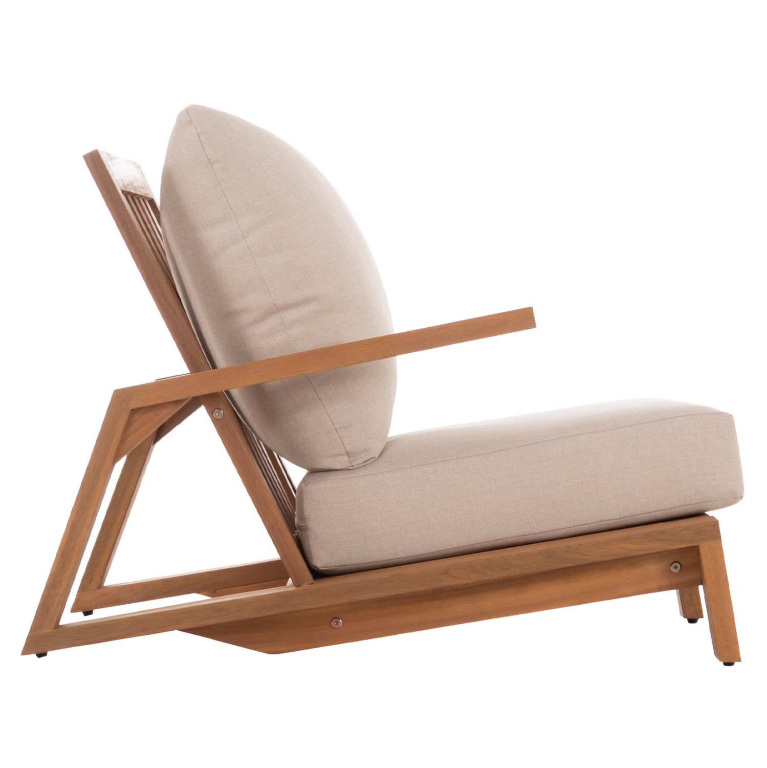 ΠΟΛΥΘΡΟΝΑ LOUNGE MIREX HM6641 ΞΥΛΟ ΑΚΑΚΙΑΣ ΦΥΣΙΚΟ-ΕΚΡΟΥ ΜΑΞΙΛΑΡΙΑ 80x96x62Υεκ