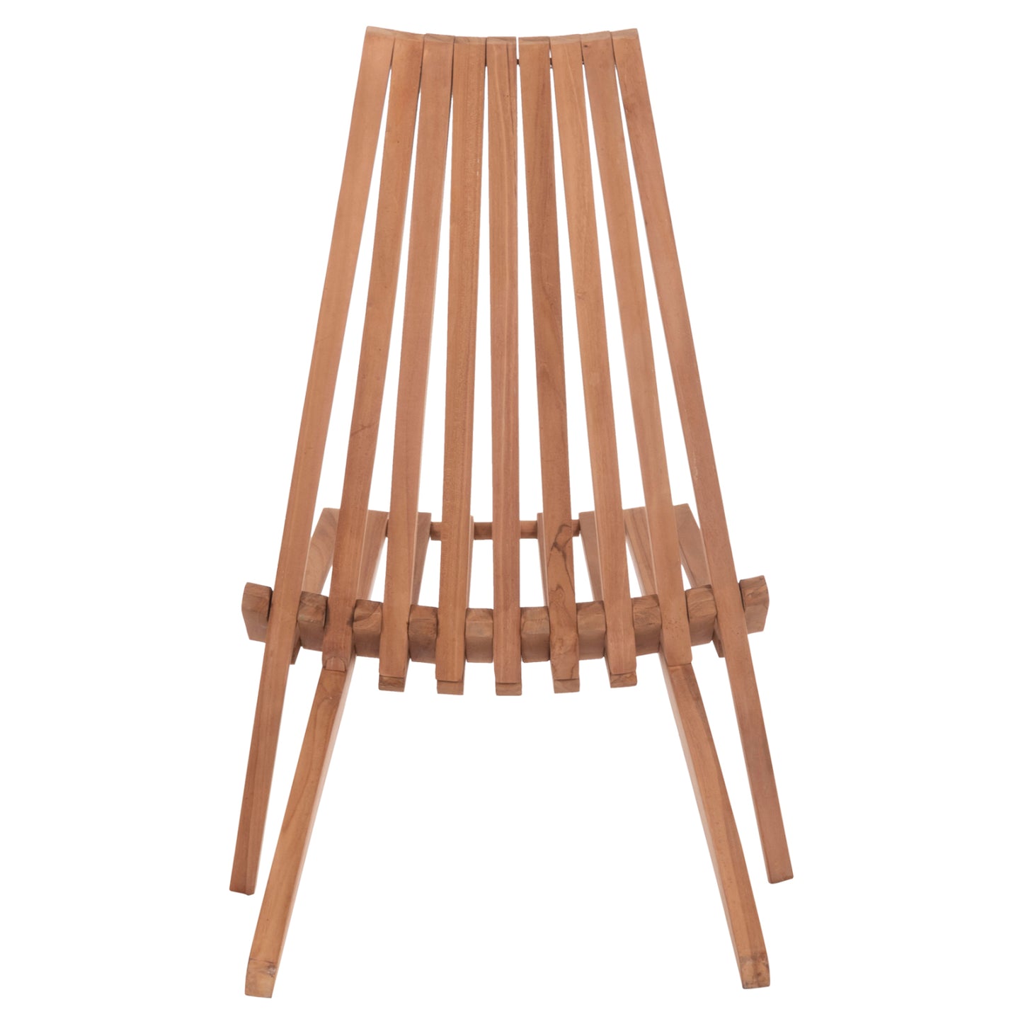 ΠΟΛΥΘΡΟΝΑ LOUNGE ΠΤΥΣΣΟΜΕΝΗ SHIGAO HM18112 ΞΥΛΟ TEAK--ΦΥΣΙΚΟ 61x88.5x89Υεκ.