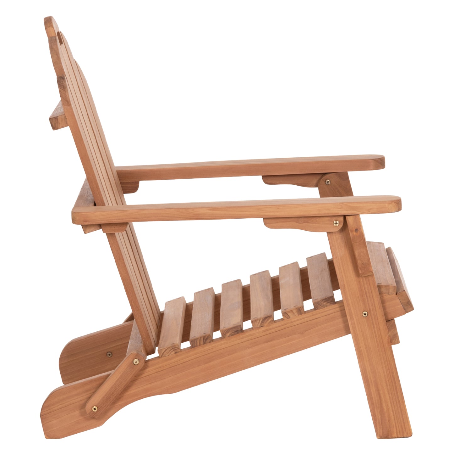 ΠΟΛΥΘΡΟΝΑ LOUNGE ΠΤΥΣΣΟΜΕΝΗ SKALL HM6619 ΞΥΛΟ TEAK ΦΥΣΙΚΟ 70.5x85x92Υεκ.