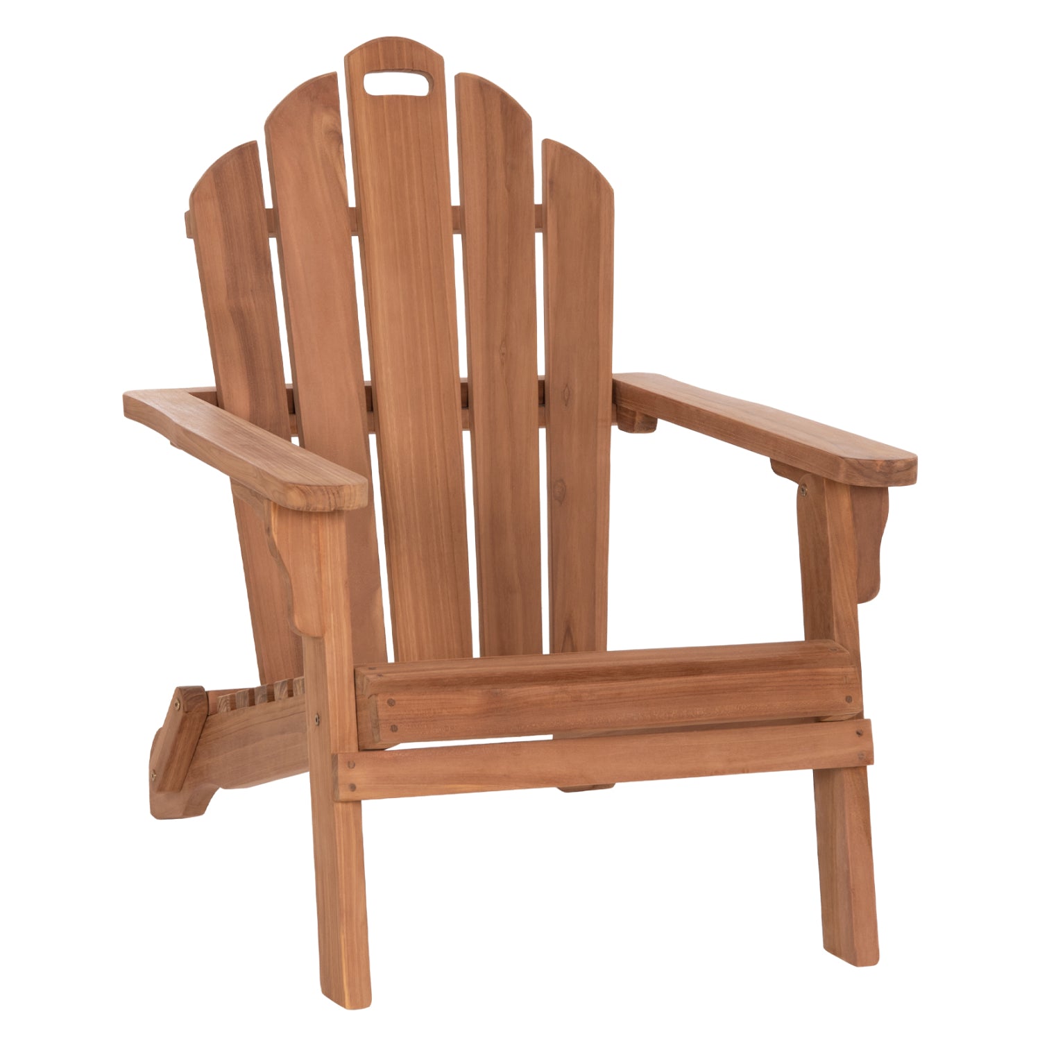 ΠΟΛΥΘΡΟΝΑ LOUNGE ΠΤΥΣΣΟΜΕΝΗ SKALL HM6619 ΞΥΛΟ TEAK ΦΥΣΙΚΟ 70.5x85x92Υεκ.