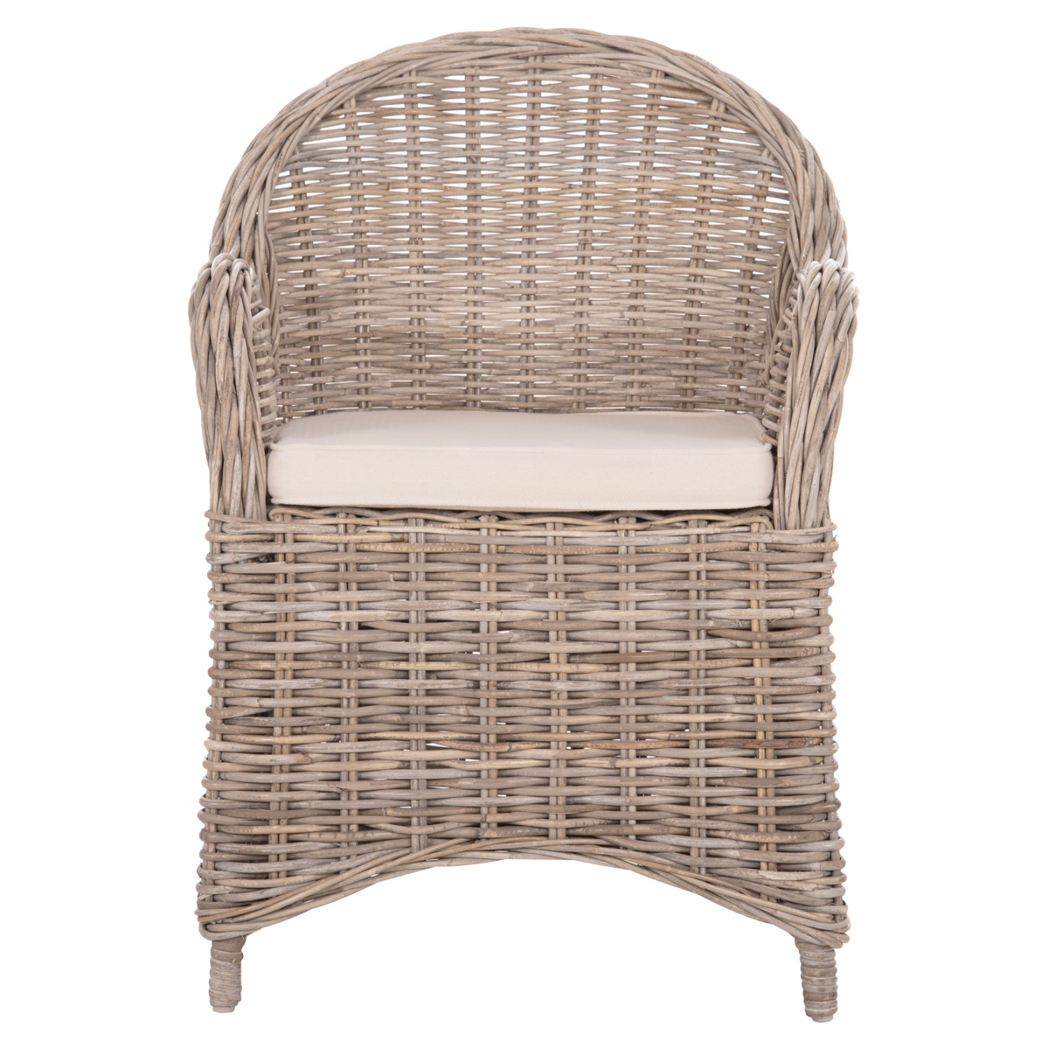 ΠΟΛΥΘΡΟΝΑ ΜΕ ΕΚΡΟΥ ΜΑΞΙΛΑΡΙ KEYLA HM9536 ΚΑΦΕ RATTAN 63x65x87Υεκ.