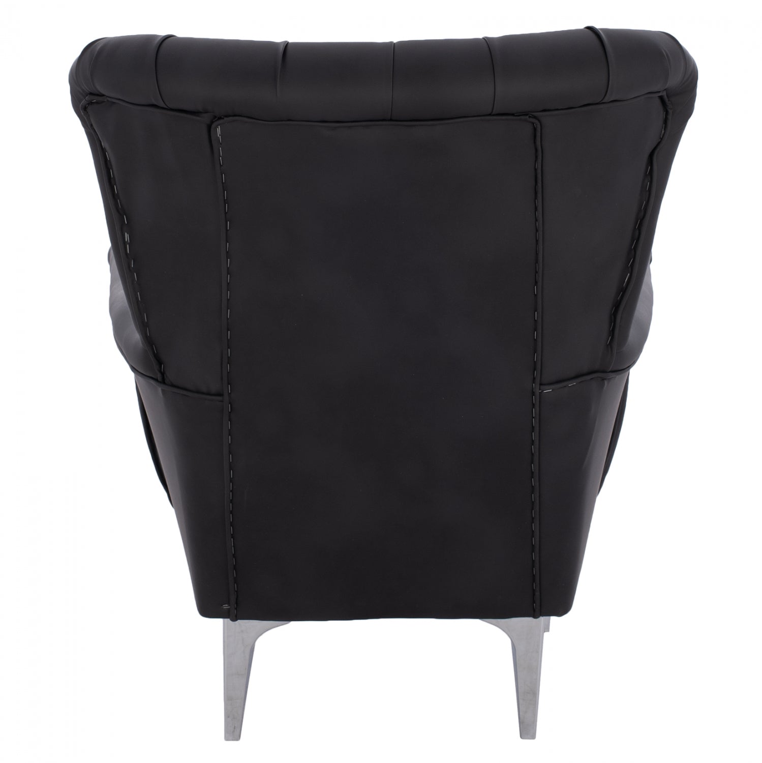 ΠΟΛΥΘΡΟΝΑ ΜΠΕΡΖΕΡΑ Τ. CHESTERFIELD ΣΕ ΧΡΩΜΑ ΜΑΥΡΟ HM9217.01 87x88x100 εκ.
