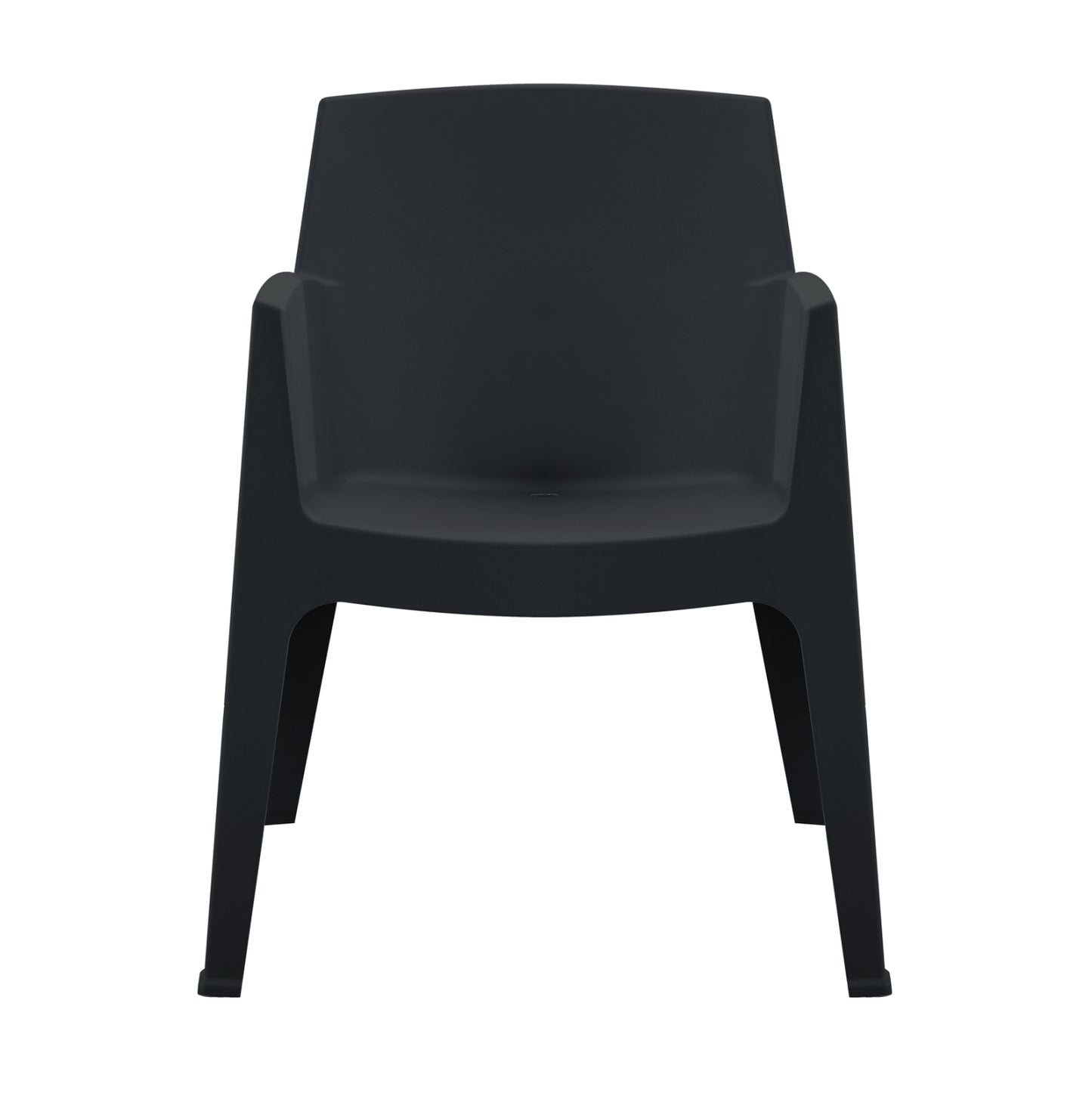 ΠΟΛΥΘΡΟΝΑ ΠΟΛΥΠΡΟΠΥΛΕΝΙΟΥ SLEEK HM6370.02 ΜΑΥΡΗ 68x63x82,5Υεκ.