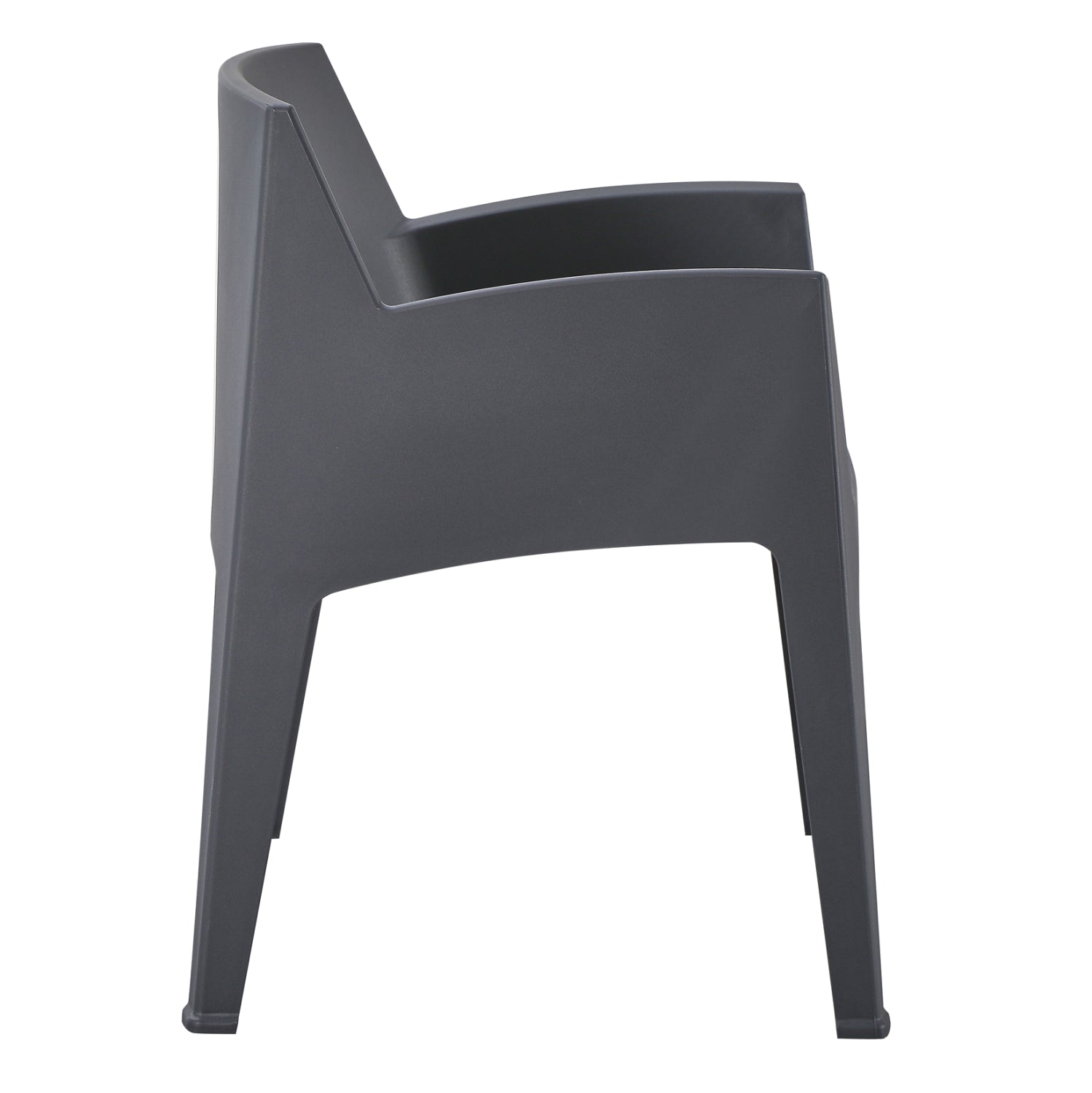 ΠΟΛΥΘΡΟΝΑ ΠΟΛΥΠΡΟΠΥΛΕΝΙΟΥ SLEEK HM6370.10 ΓΚΡΙ 68x63x82,5Υεκ.