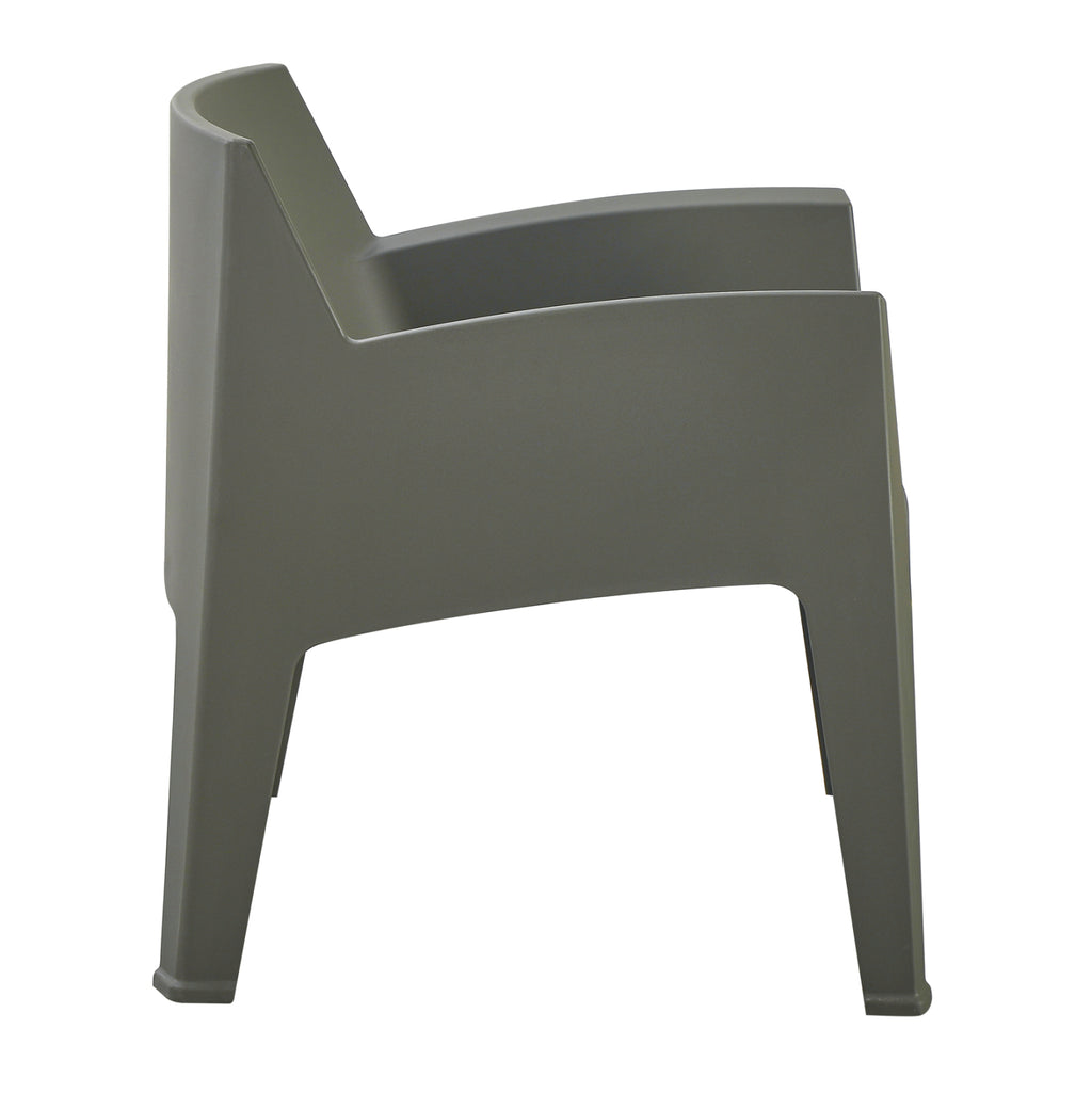 ΠΟΛΥΘΡΟΝΑ ΠΟΛΥΠΡΟΠΥΛΕΝΙΟΥ LOUNGE SLEEK HM6365.05 DARK OLIVE GREEN 62x68x73Υεκ.