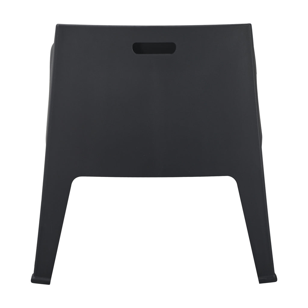 ΠΟΛΥΘΡΟΝΑ ΠΟΛΥΠΡΟΠΥΛΕΝΙΟΥ LOUNGE SLEEK HM6365.02 ΜΑΥΡΟ 62x68x73Υεκ.