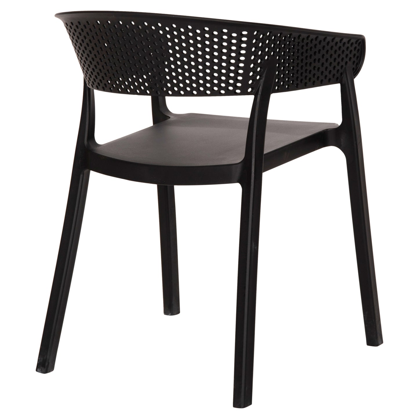 ΠΟΛΥΘΡΟΝΑ ΠΟΛΥΠΡΟΠΥΛΕΝΙΟΥ PERFOE HM5941.02 ΜΑΥΡΗ 56x50x73Υ εκ.
