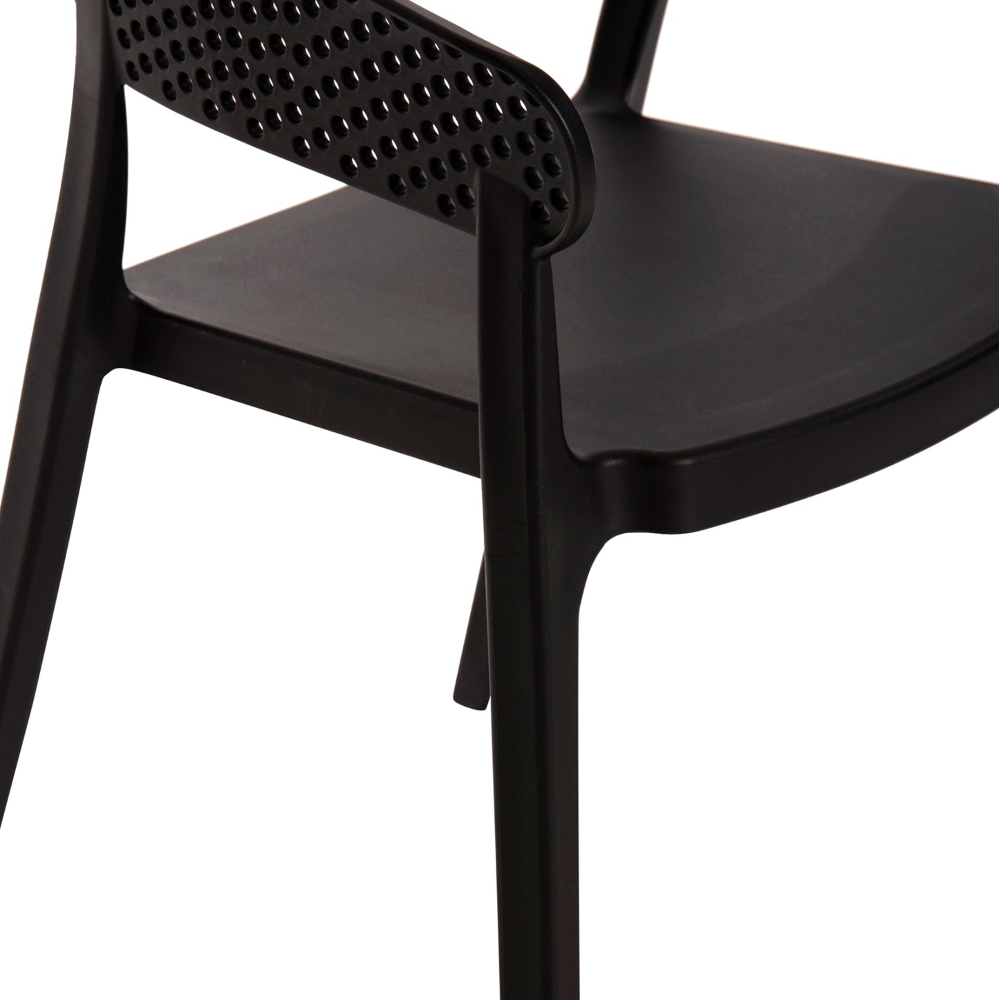 ΠΟΛΥΘΡΟΝΑ ΠΟΛΥΠΡΟΠΥΛΕΝΙΟΥ PERFOE HM5941.02 ΜΑΥΡΗ 56x50x73Υ εκ.