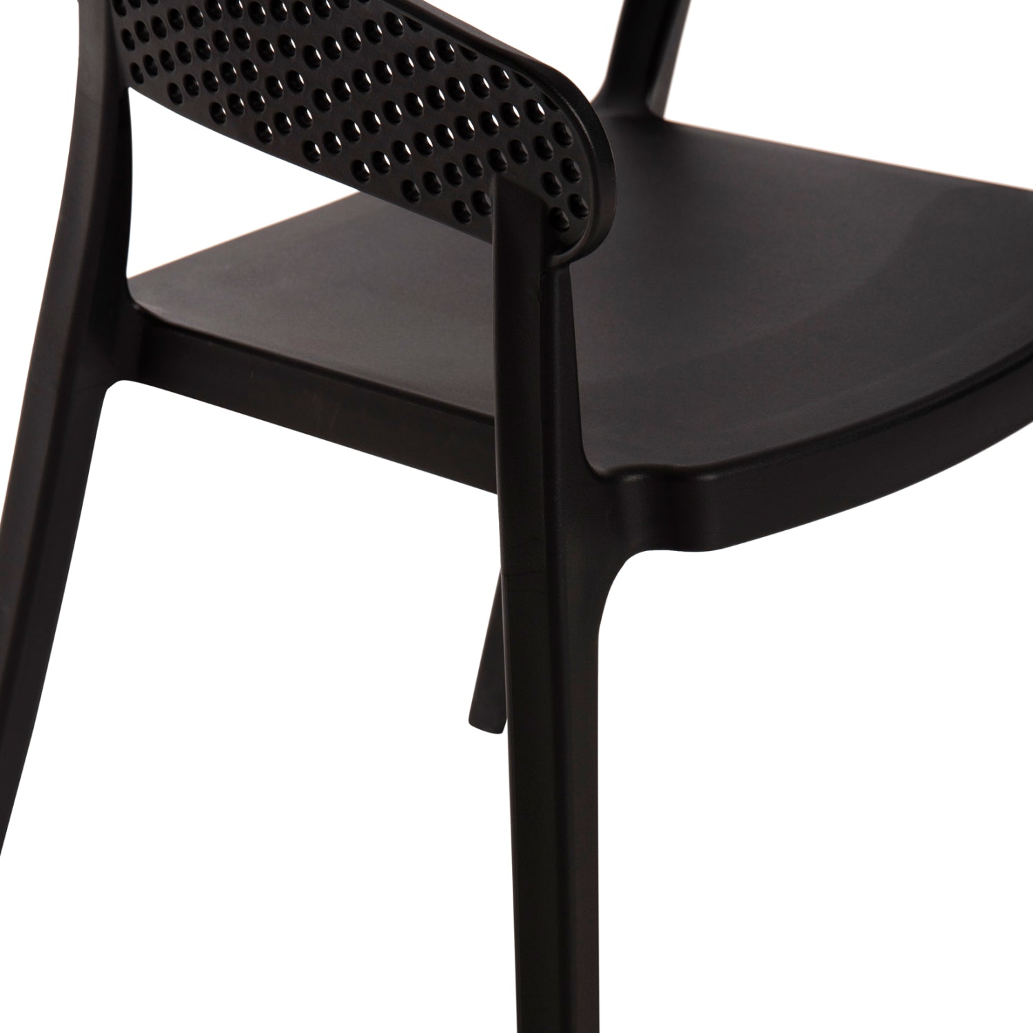 ΠΟΛΥΘΡΟΝΑ ΠΟΛΥΠΡΟΠΥΛΕΝΙΟΥ PERFOE HM5941.02 ΜΑΥΡΗ 56x50x73Υ εκ.