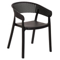 ΠΟΛΥΘΡΟΝΑ ΠΟΛΥΠΡΟΠΥΛΕΝΙΟΥ PERFOE HM5941.02 ΜΑΥΡΗ 56x50x73Υ εκ.