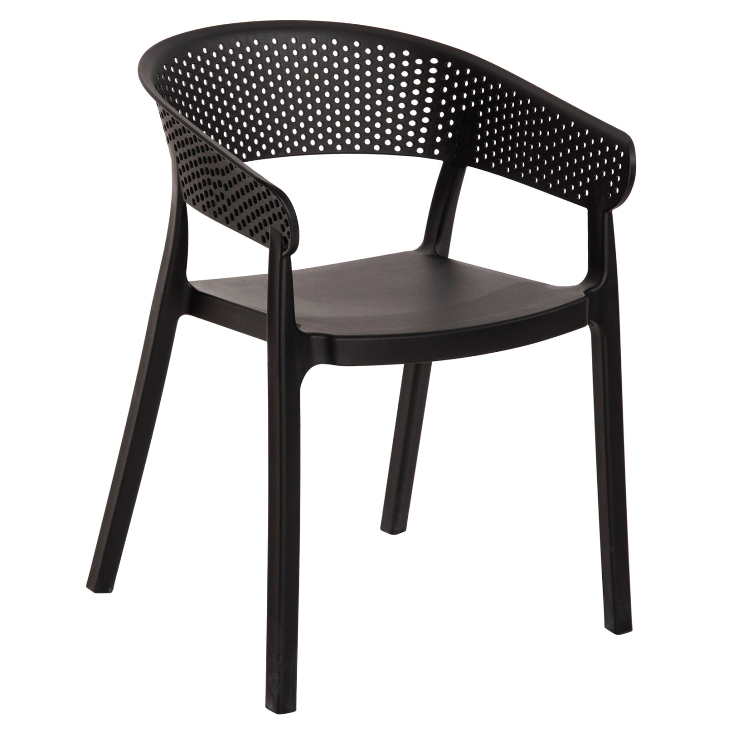 ΠΟΛΥΘΡΟΝΑ ΠΟΛΥΠΡΟΠΥΛΕΝΙΟΥ PERFOE HM5941.02 ΜΑΥΡΗ 56x50x73Υ εκ.