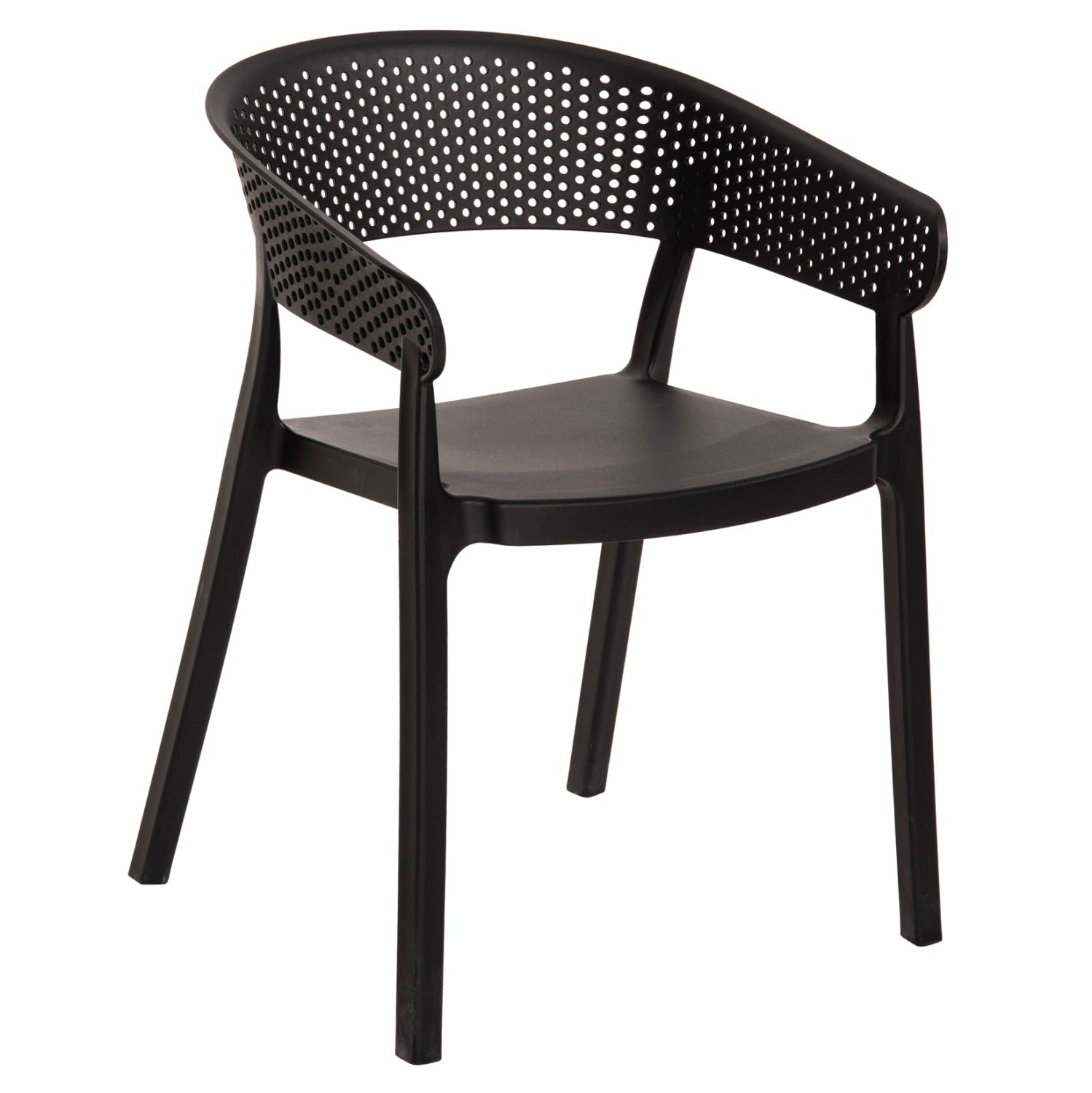 ΠΟΛΥΘΡΟΝΑ ΠΟΛΥΠΡΟΠΥΛΕΝΙΟΥ PERFOE HM5941.02 ΜΑΥΡΗ 56x50x73Υ εκ.