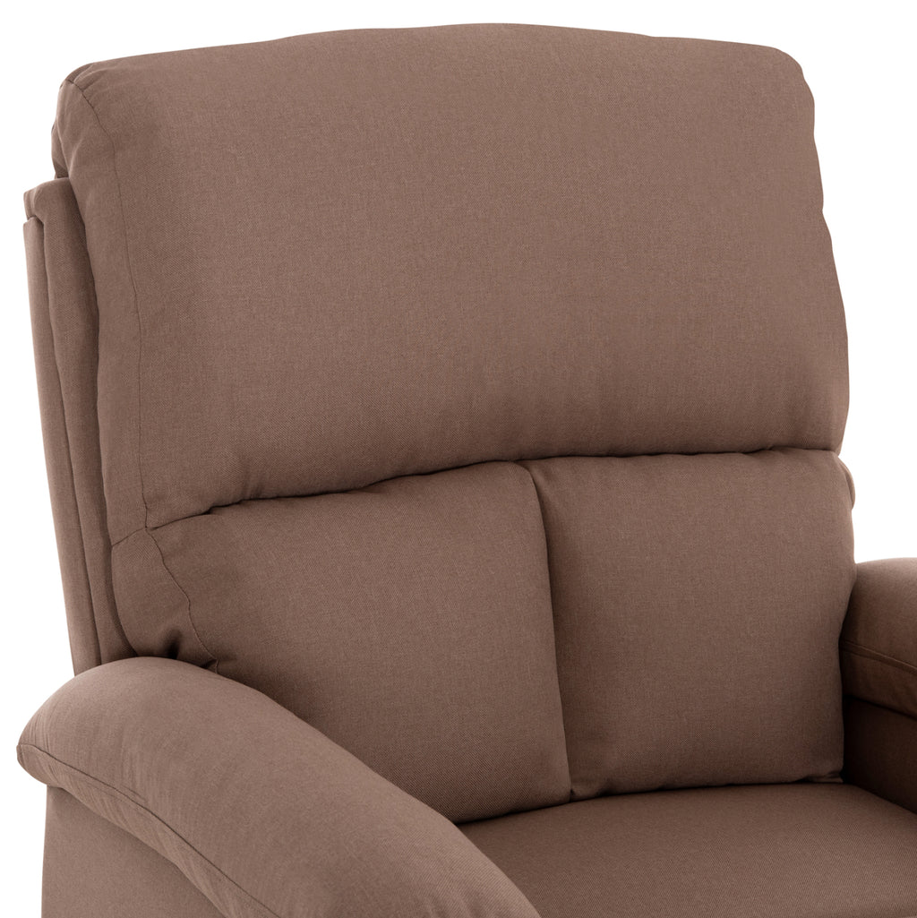 ΠΟΛΥΘΡΟΝΑ RELAX DIONI HM3296.03 ΜΠΕΖ ΥΦΑΣΜΑ 85x90x100Υεκ.