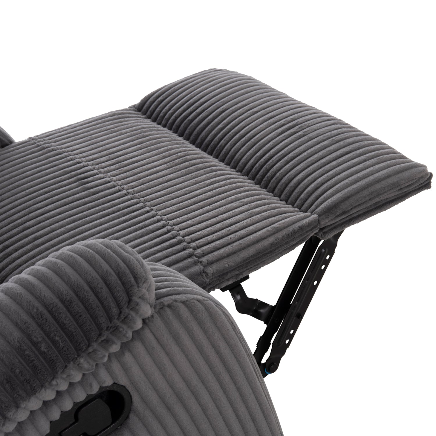 ΠΟΛΥΘΡΟΝΑ RELAX DIONI HM3296.11 ΓΚΡΙ ΡΙΓΕ ΥΦΑΣΜΑ 85x90x100Υεκ.