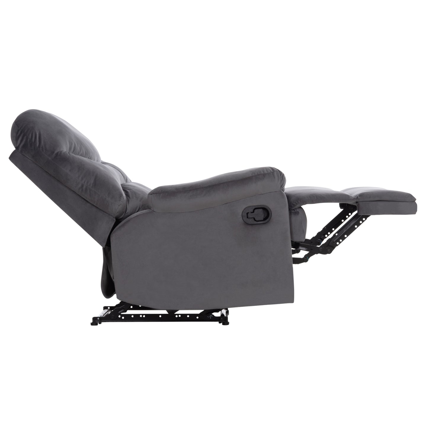 ΠΟΛΥΘΡΟΝΑ RELAX BRAYLEN HM3298.01 ΓΚΡΙ ΒΕΛΟΥΔΟ 85x90x95Υεκ.