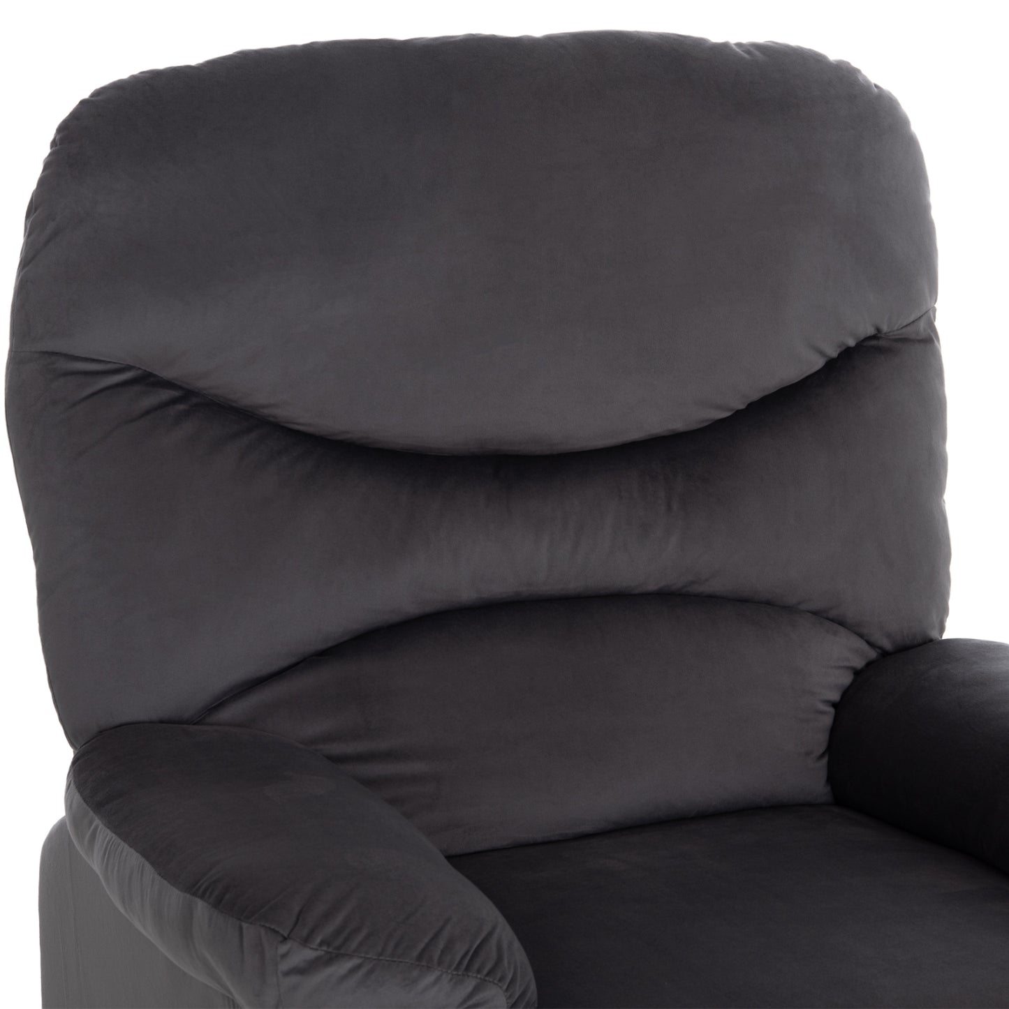ΠΟΛΥΘΡΟΝΑ RELAX BRAYLEN HM3298.01 ΓΚΡΙ ΒΕΛΟΥΔΟ 85x90x95Υεκ.