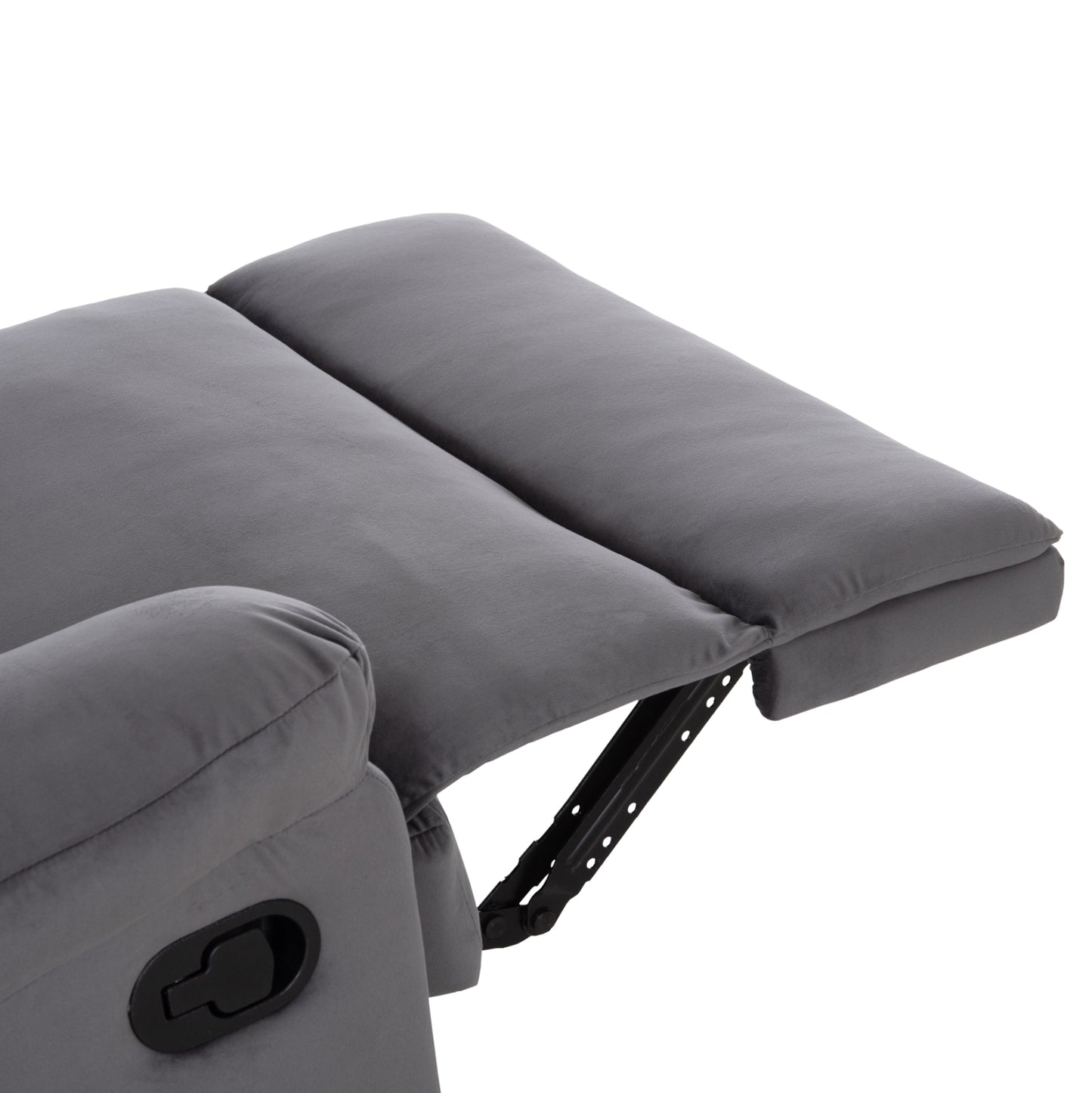 ΠΟΛΥΘΡΟΝΑ RELAX BRAYLEN HM3298.01 ΓΚΡΙ ΒΕΛΟΥΔΟ 85x90x95Υεκ.