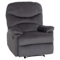 ΠΟΛΥΘΡΟΝΑ RELAX BRAYLEN HM3298.01 ΓΚΡΙ ΒΕΛΟΥΔΟ 85x90x95Υεκ.