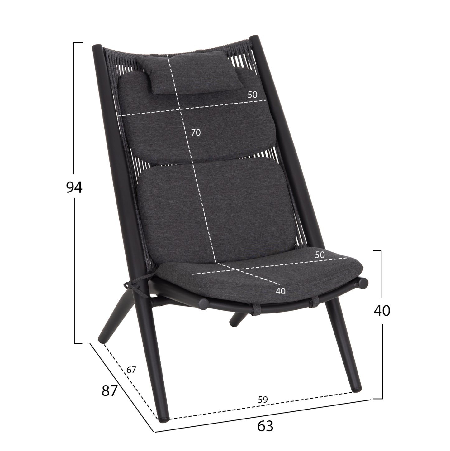 ΠΟΛΥΘΡΟΝΑ RELAX REMUS HM6642.01 ΑΛΟΥΜΙΝΙΟ ΑΝΘΡΑΚΙ-ΣΧΟΙΝΙ OLEFIN ΑΝΘΡΑΚΙ 63x87x94Υεκ.
