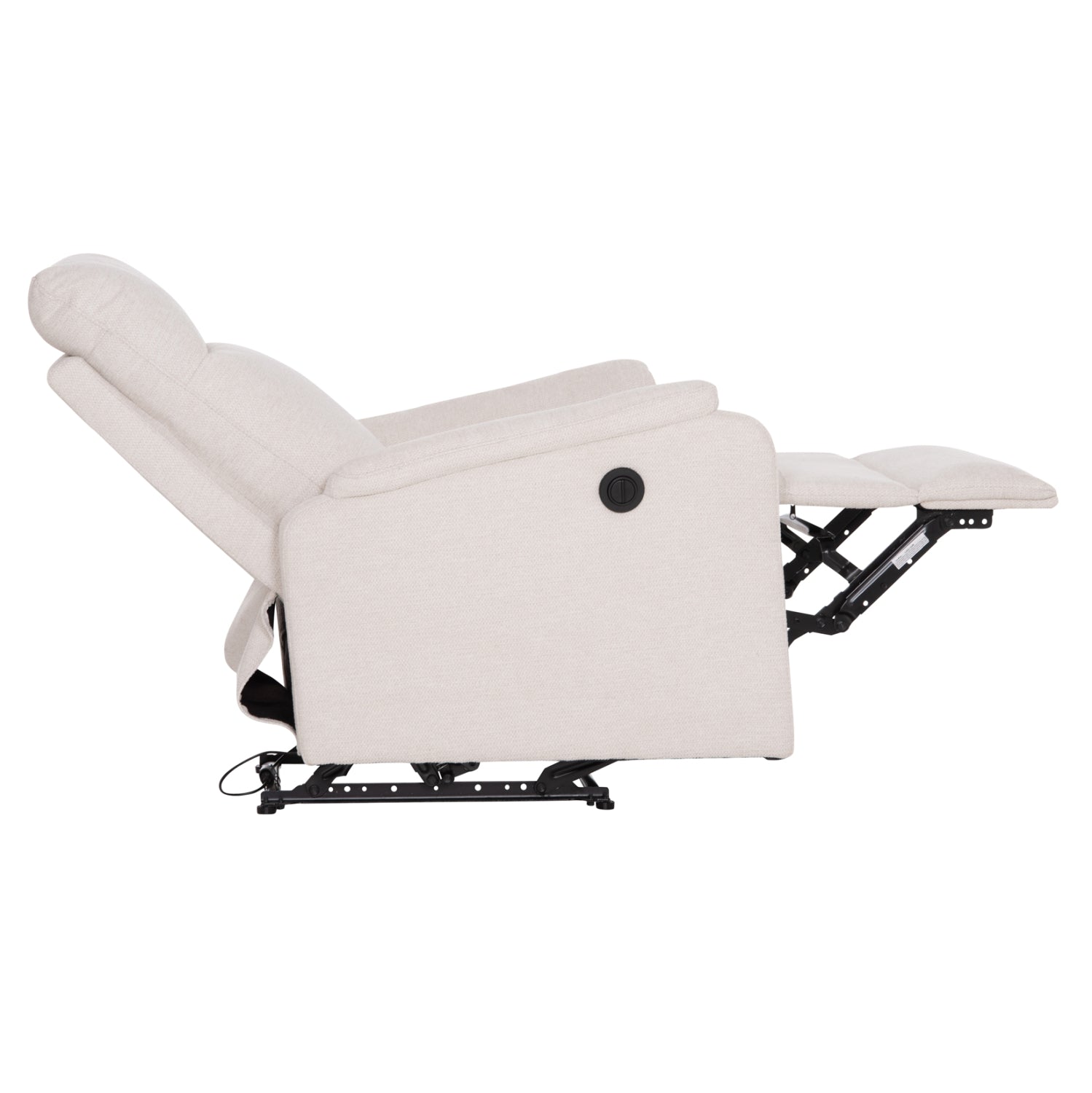 ΠΟΛΥΘΡΟΝΑ RELAX ΜΕ ΗΛΕΚΤΡΙΚΗ ΑΝΑΚΛΙΣΗ SYNTHIA HM3309.01 ΜΠΕΖ ΥΦΑΣΜΑ 75x86x100Yεκ