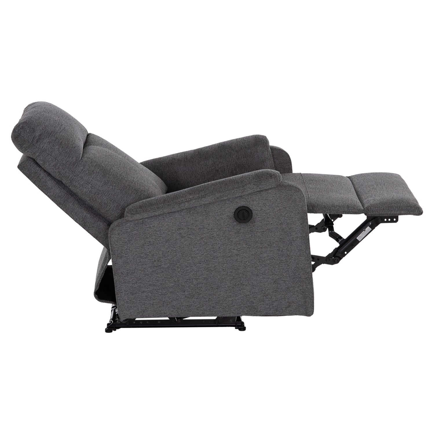 ΠΟΛΥΘΡΟΝΑ RELAX ΜΕ ΗΛΕΚΤΡΙΚΗ ΑΝΑΚΛΙΣΗ SYNTHIA HM3309.03 ΓΚΡΙ ΥΦΑΣΜΑ 75x86x100Yεκ
