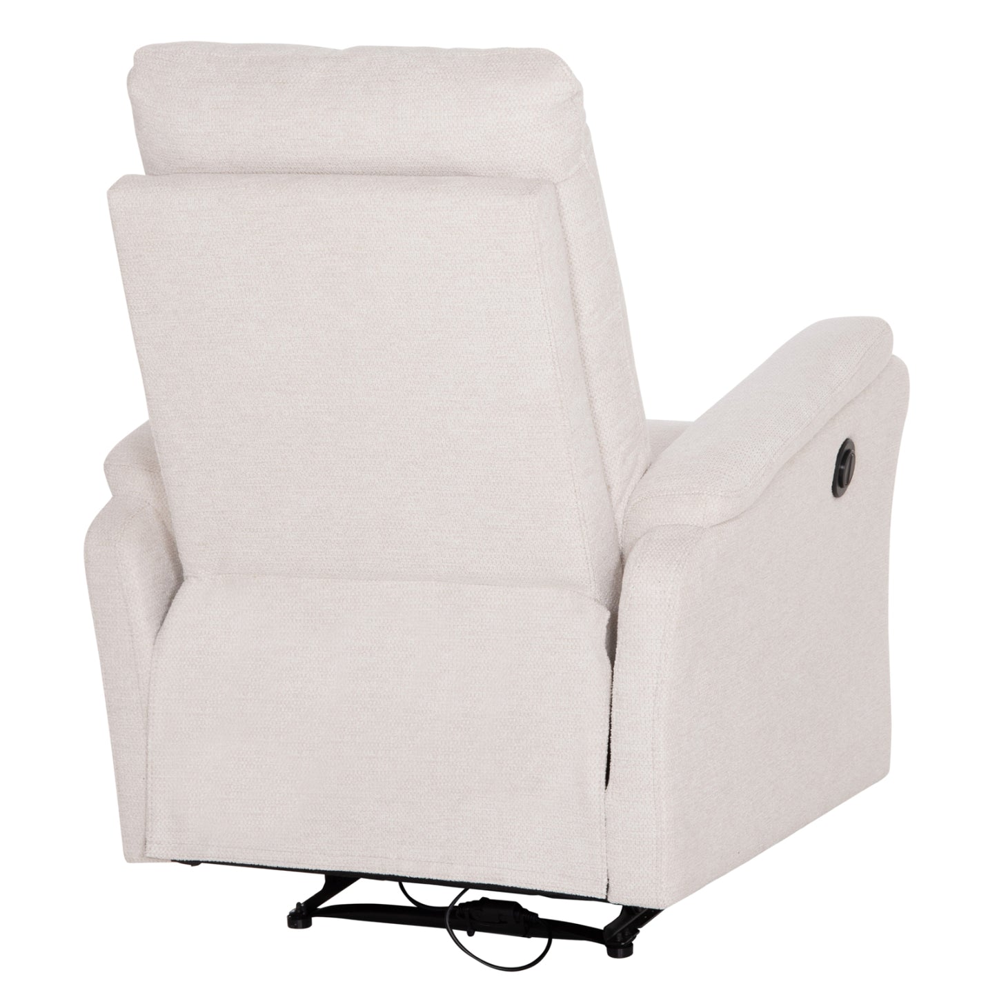 ΠΟΛΥΘΡΟΝΑ RELAX ΜΕ ΗΛΕΚΤΡΙΚΗ ΑΝΑΚΛΙΣΗ SYNTHIA HM3309.01 ΜΠΕΖ ΥΦΑΣΜΑ 75x86x100Yεκ