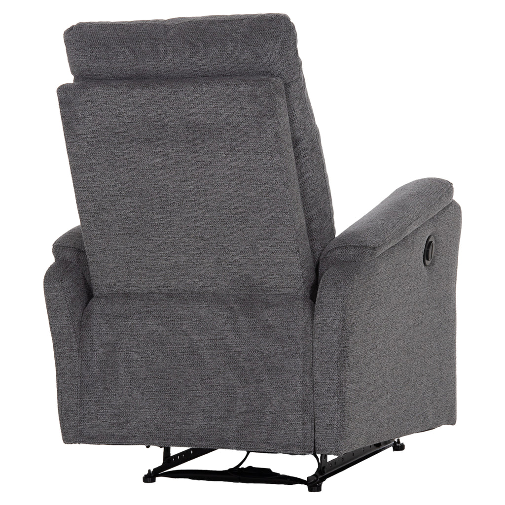 ΠΟΛΥΘΡΟΝΑ RELAX ΜΕ ΗΛΕΚΤΡΙΚΗ ΑΝΑΚΛΙΣΗ SYNTHIA HM3309.03 ΓΚΡΙ ΥΦΑΣΜΑ 75x86x100Yεκ
