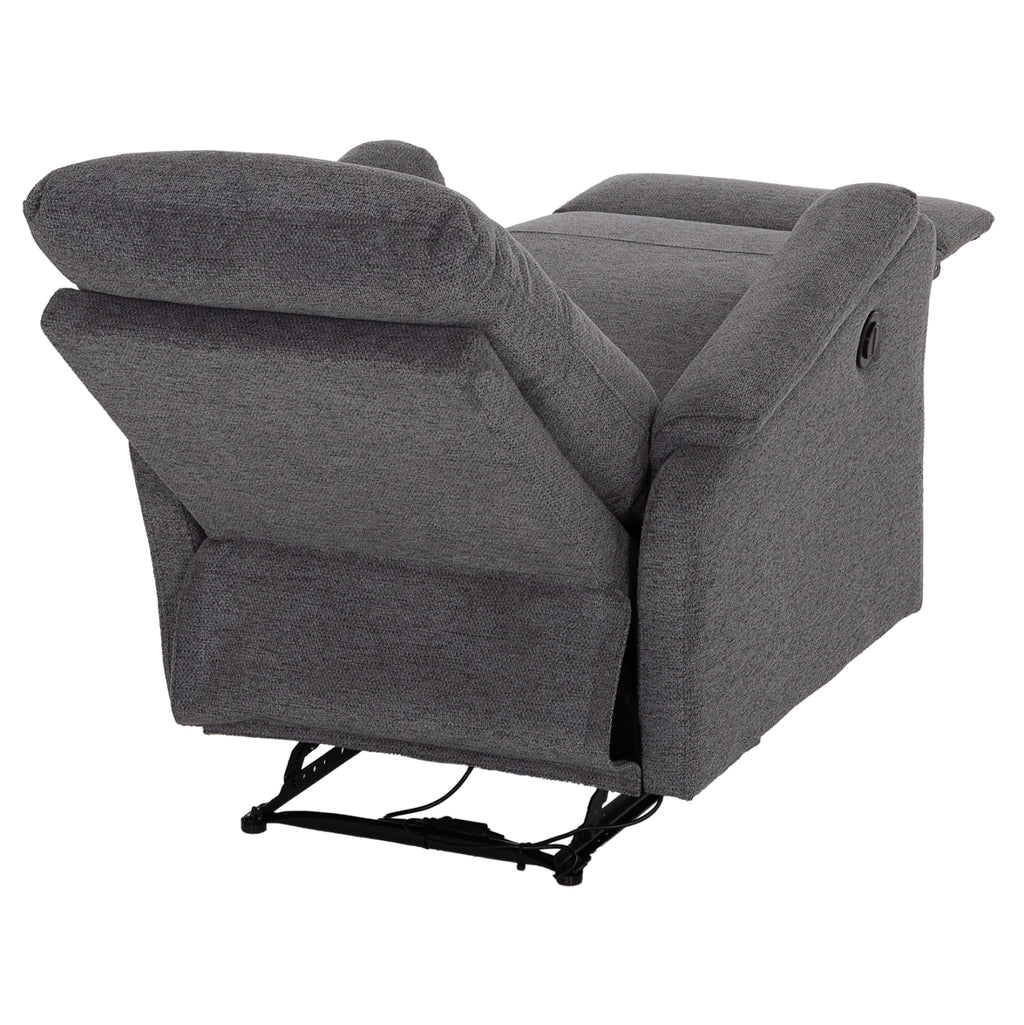 ΠΟΛΥΘΡΟΝΑ RELAX ΜΕ ΗΛΕΚΤΡΙΚΗ ΑΝΑΚΛΙΣΗ SYNTHIA HM3309.03 ΓΚΡΙ ΥΦΑΣΜΑ 75x86x100Yεκ