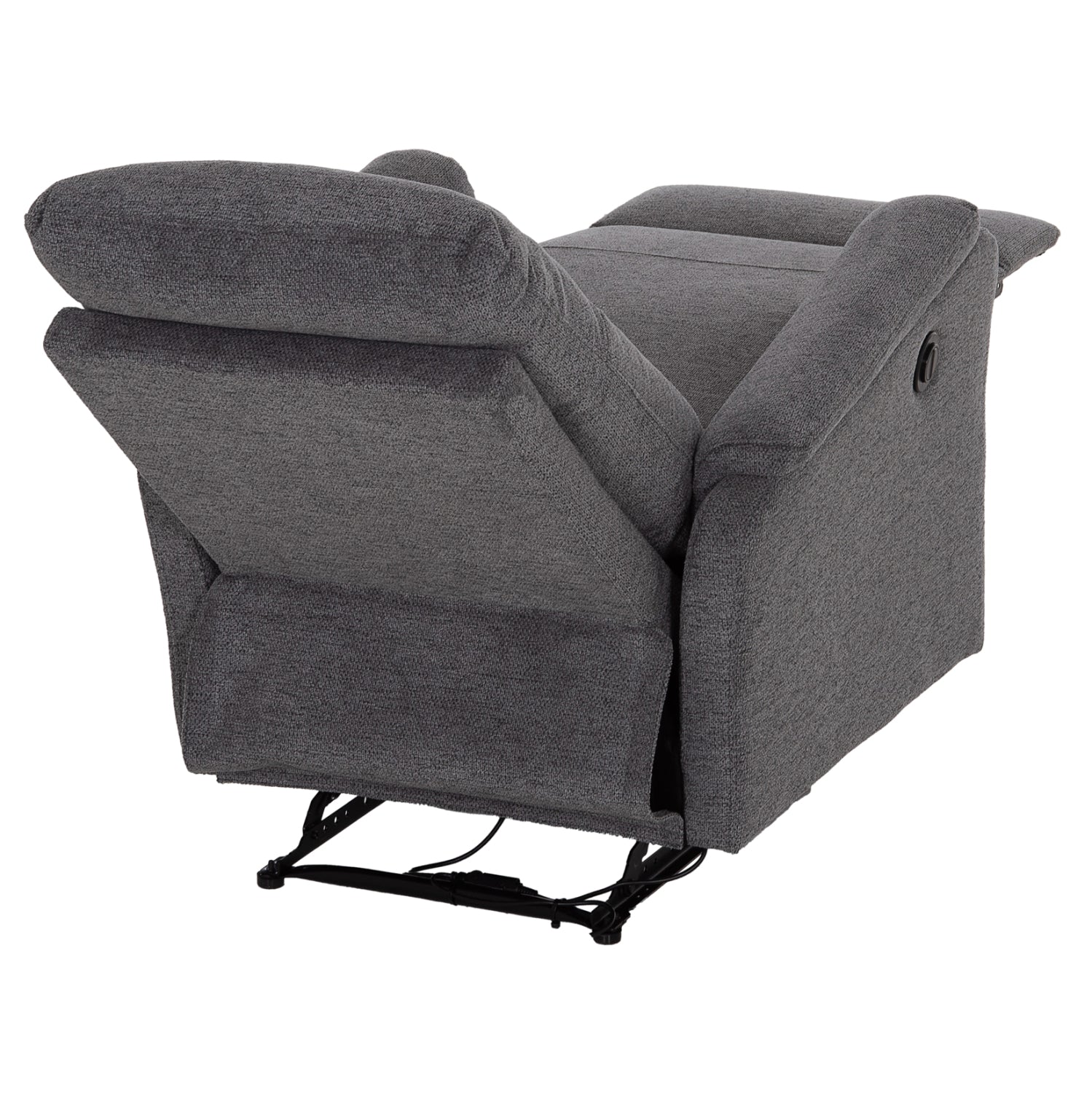 ΠΟΛΥΘΡΟΝΑ RELAX ΜΕ ΗΛΕΚΤΡΙΚΗ ΑΝΑΚΛΙΣΗ SYNTHIA HM3309.03 ΓΚΡΙ ΥΦΑΣΜΑ 75x86x100Yεκ