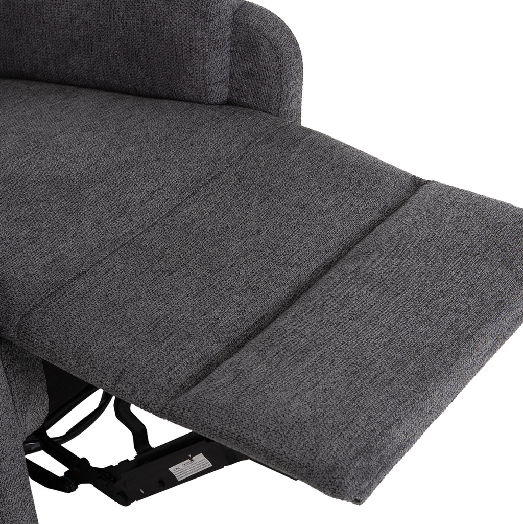 ΠΟΛΥΘΡΟΝΑ RELAX ΜΕ ΗΛΕΚΤΡΙΚΗ ΑΝΑΚΛΙΣΗ SYNTHIA HM3309.03 ΓΚΡΙ ΥΦΑΣΜΑ 75x86x100Yεκ