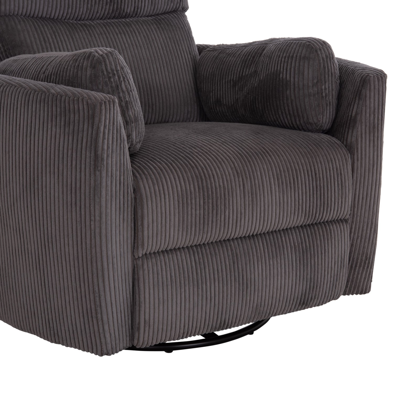 ΠΟΛΥΘΡΟΝΑ ΘΗΛΑΣΜΟΥ/RELAX VELMORA HM3300.01 ΓΚΡΙ ΚΟΤΛΕ ΥΦΑΣΜΑ 100x90x100Υεκ