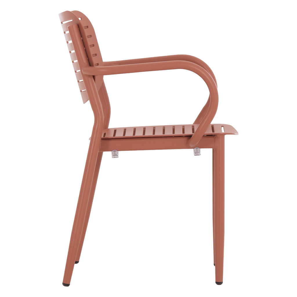 ΠΟΛΥΘΡΟΝΑ ΤΡΑΠΕΖΑΡΙΑΣ HILLIARD HM6644.08 ΑΛΟΥΜΙΝΙΟ ΣΕ TERRACOTTA 58x52x78Υεκ