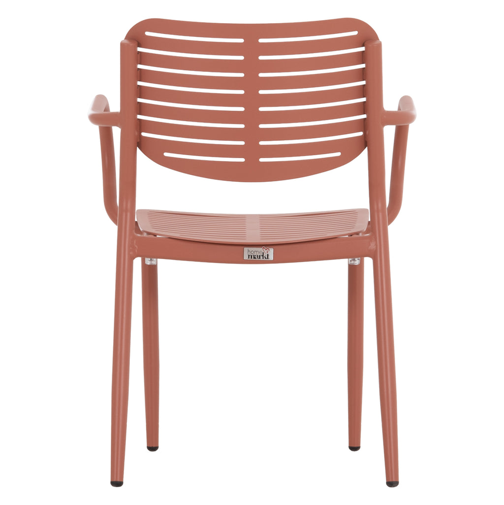 ΠΟΛΥΘΡΟΝΑ ΤΡΑΠΕΖΑΡΙΑΣ HILLIARD HM6644.08 ΑΛΟΥΜΙΝΙΟ ΣΕ TERRACOTTA 58x52x78Υεκ