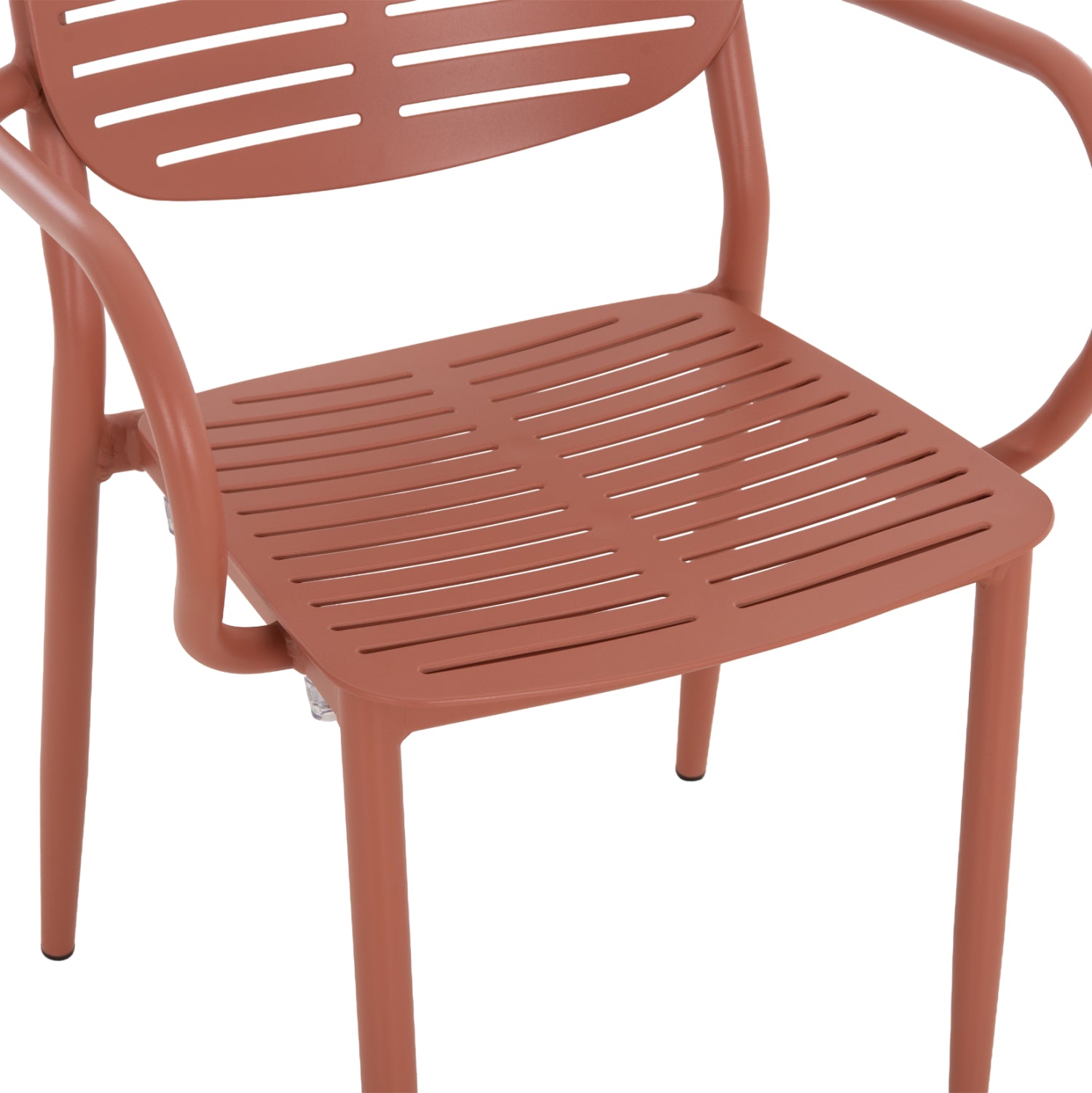 ΠΟΛΥΘΡΟΝΑ ΤΡΑΠΕΖΑΡΙΑΣ HILLIARD HM6644.08 ΑΛΟΥΜΙΝΙΟ ΣΕ TERRACOTTA 58x52x78Υεκ