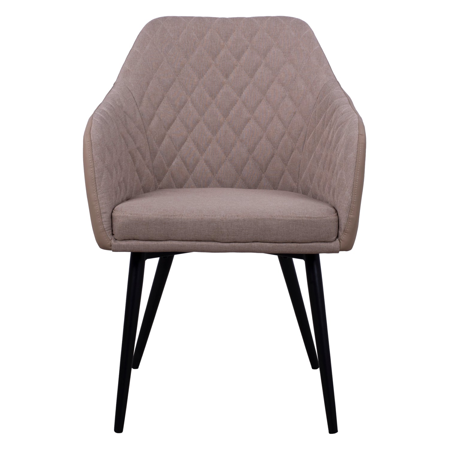 ΠΟΛΥΘΡΟΝΑΚΙ CHARLES HM8522.07 ΜΕ ΥΦΑΣΜΑ ΜΠΕΖ & PU ΜΠΕΖ 57x63x83Υ εκ.