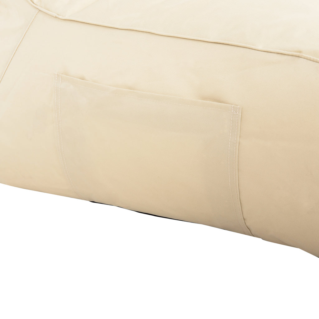 ΠΟΥΦ CLOUD ΑΔΙΑΒΡΟΧΗ ΠΟΛΥΘΡΟΝΑ HM5112.01 ΕΚΡΟΥ 6188 POLYESTER-UV PROTECTED 76x102x72Υεκ.