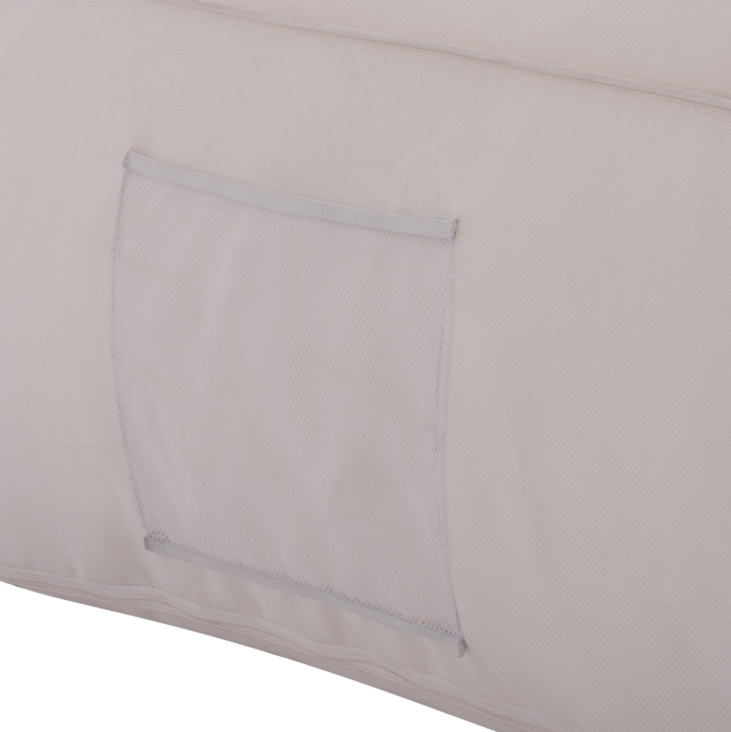 ΠΟΥΦ YAMIN 2ΑΤΟΜΩΝ ΜΕ TEXTILENE 600gr/m2 2X1 ΛΕΥΚΟ HM5773.11 140x140x40-60Υεκ.