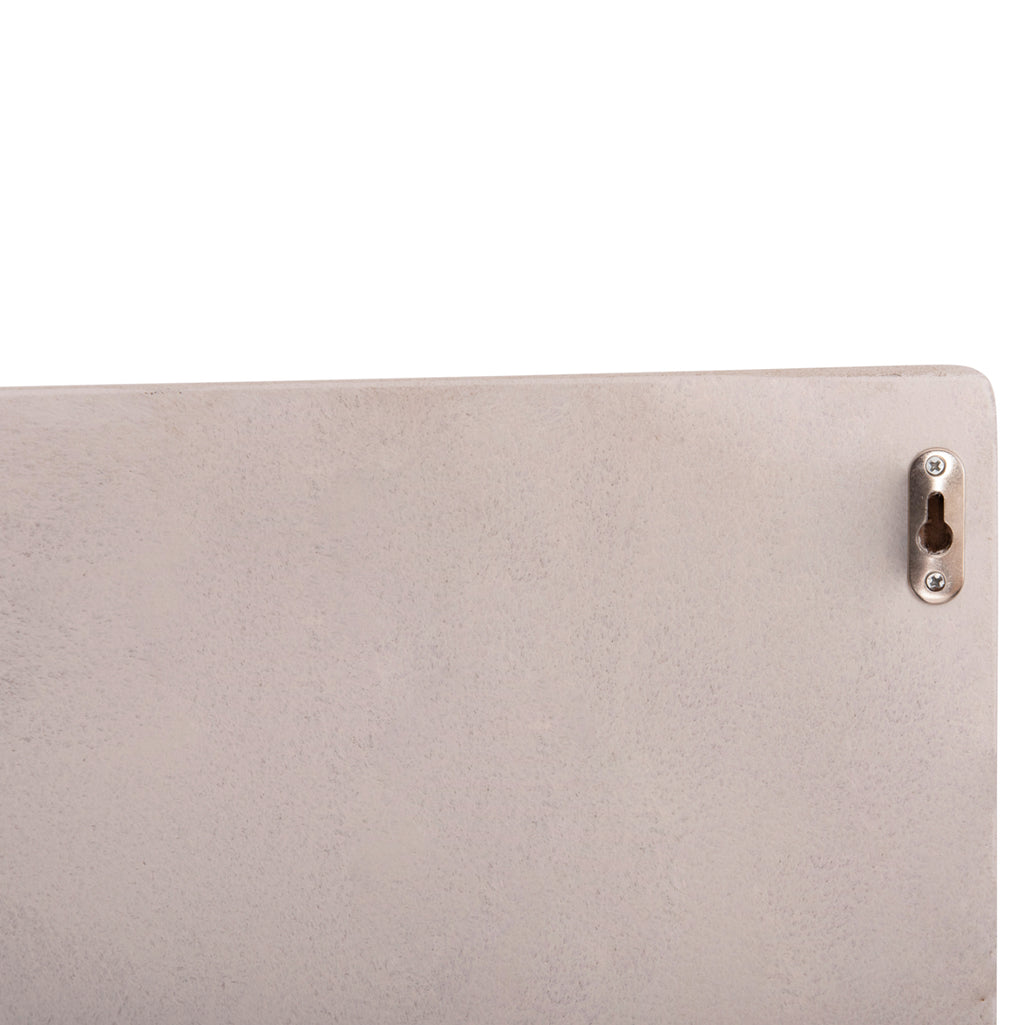 ΡΑΦΙΕΡΑ-ΚΟΜΜΟ ΣΕΙΡΑ SANTORINI HM18059 MDF ΣΕ ΥΠΟΛΕΥΚΟ 80x18x120Υεκ.