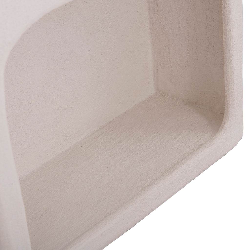 ΡΑΦΙΕΡΑ ΤΟΙΧΟΥ ΣΕΙΡΑ SANTORINI HM18069 MDF ΣΕ ΥΠΟΛΕΥΚΟ ΧΡΩΜΑ 47,5x18x120Υεκ.