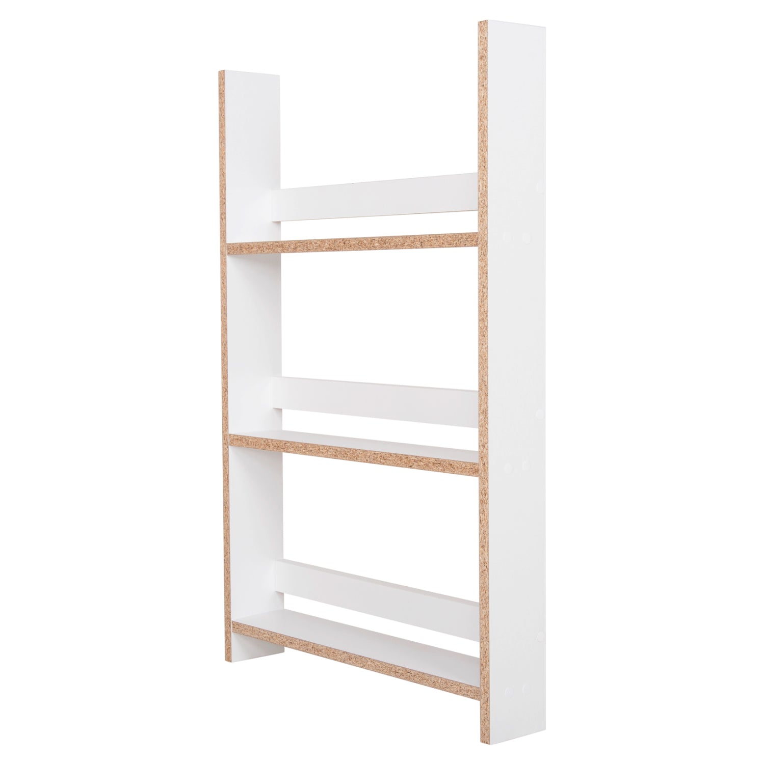 ΡΑΦΙΕΡΑ ΤΟΙΧΟΥ SANI HM18223.01 ΜΕΛΑΜΙΝΗ ΣΕ ΛΕΥΚΟ 60x10x90Υεκ. (3 ΡΑΦΙΑ)