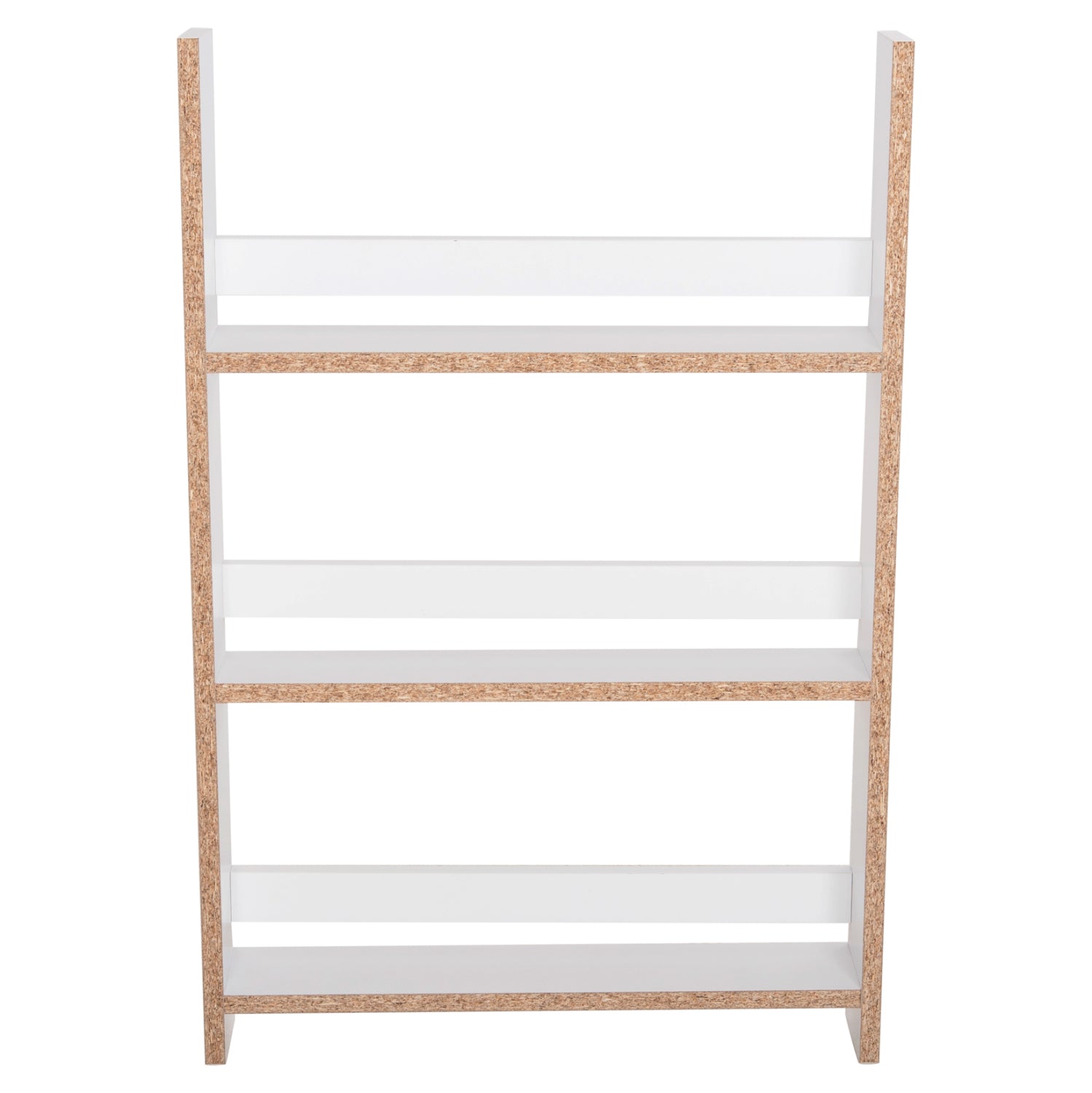 ΡΑΦΙΕΡΑ ΤΟΙΧΟΥ SANI HM18223.01 ΜΕΛΑΜΙΝΗ ΣΕ ΛΕΥΚΟ 60x10x90Υεκ. (3 ΡΑΦΙΑ)