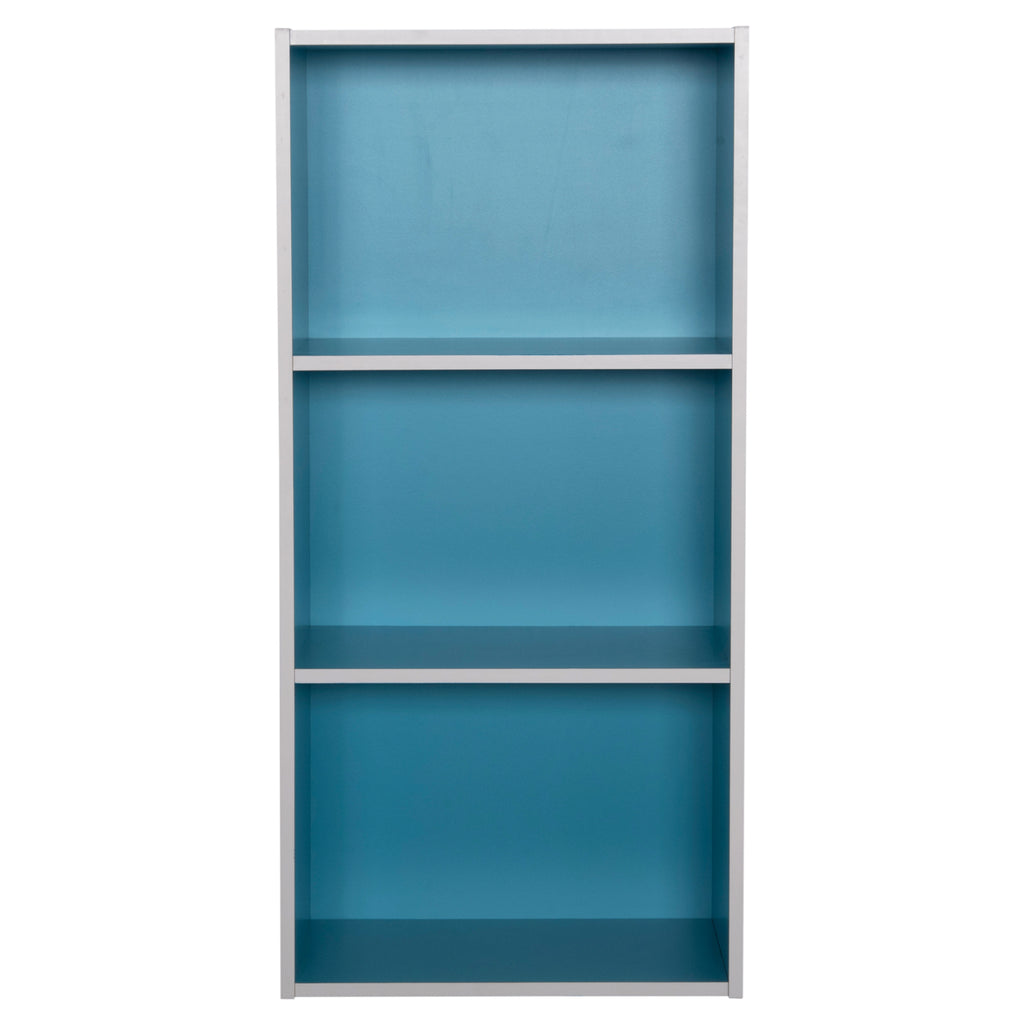 ΡΑΦΙΕΡΑ ΤΟΙΧΟΥ CUBICON HM9941.05 ΜΠΛΕ-ΛΕΥΚΗ ΜΕΛΑΜΙΝΗ 38,5x23,5x80Υεκ.