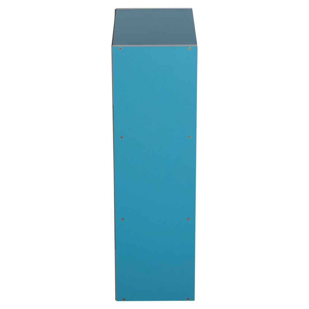 ΡΑΦΙΕΡΑ ΤΟΙΧΟΥ CUBICON HM9941.05 ΜΠΛΕ-ΛΕΥΚΗ ΜΕΛΑΜΙΝΗ 38,5x23,5x80Υεκ.