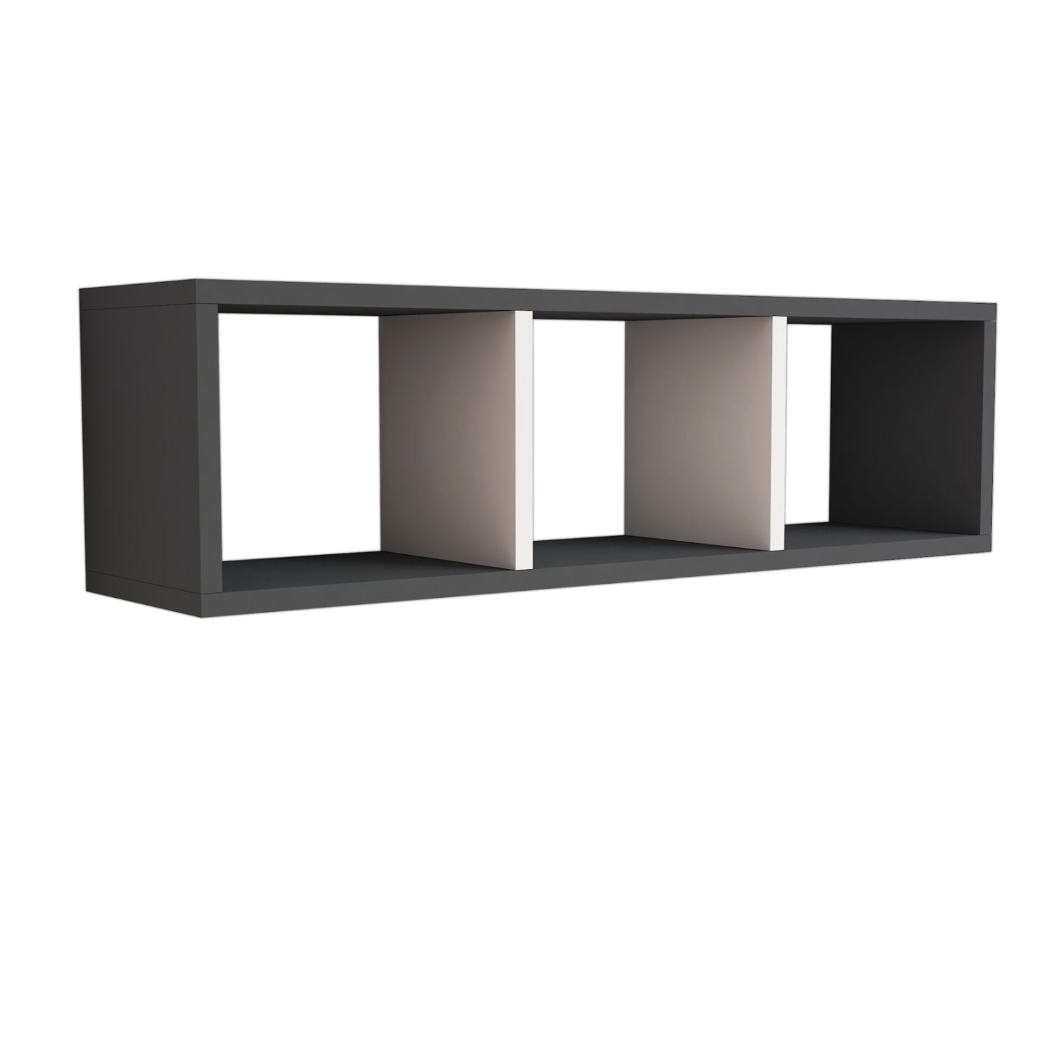 ΡΑΦΙΕΡΑ ΤΟΙΧΟΥ ΜΕΛΑΜΙΝΗΣ ΓΚΡΙ & ΛΕΥΚΟ CLASSIKER HM9228.13 90x22x25,6Υ εκ.