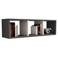 ΡΑΦΙΕΡΑ ΤΟΙΧΟΥ ΜΕΛΑΜΙΝΗΣ ΓΚΡΙ & ΛΕΥΚΟ CLASSIKER HM9228.13 90x22x25,6Υ εκ.