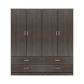 ΣΕΤ 2 ΤΜΧ ΝΤΟΥΛΑΠΑ 4ΦΥΛΛΗ ΜΕ 4 ΣΥΡΤΑΡΙΑ ZEBRANO 160X42X181 HM11349.01