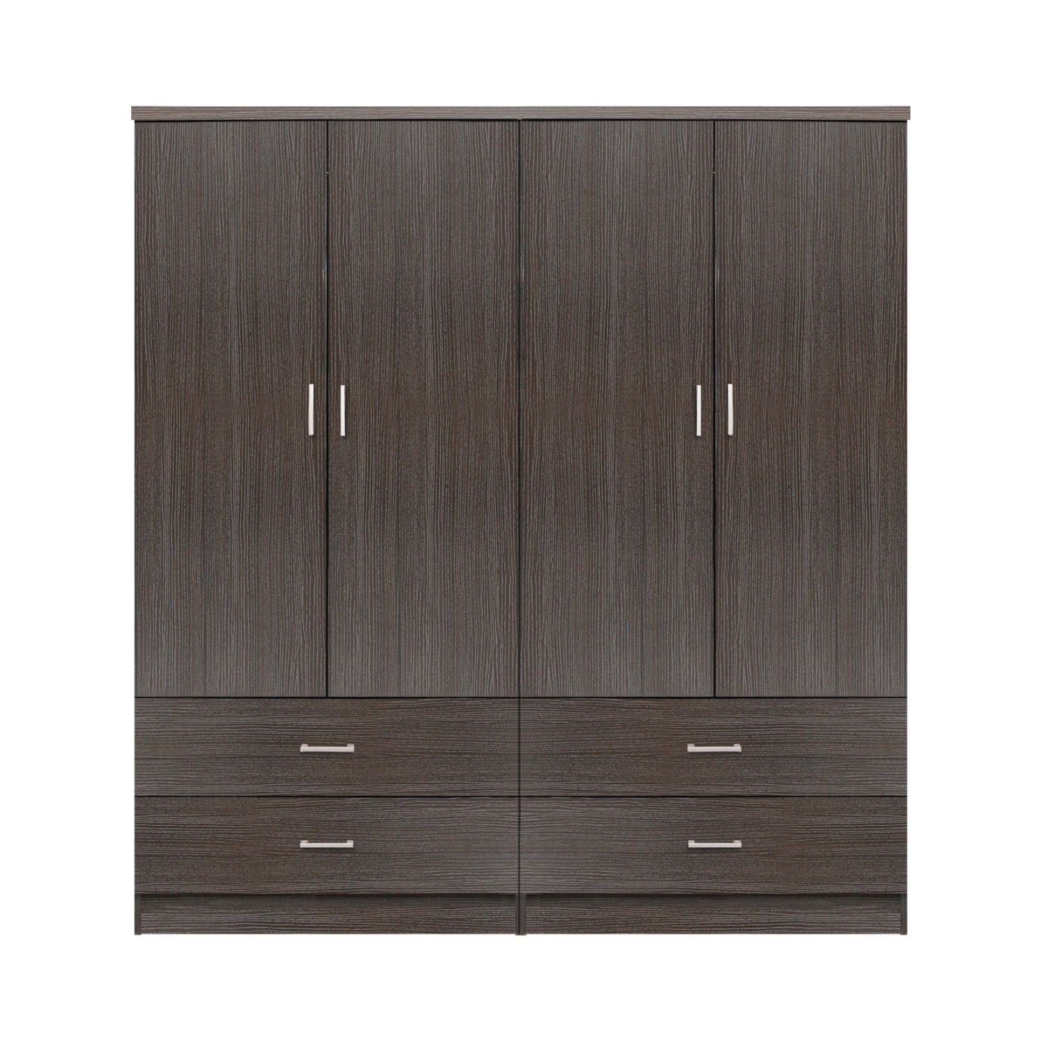 ΣΕΤ 2 ΤΜΧ ΝΤΟΥΛΑΠΑ 4ΦΥΛΛΗ ΜΕ 4 ΣΥΡΤΑΡΙΑ ZEBRANO 160X42X181 HM11349.01