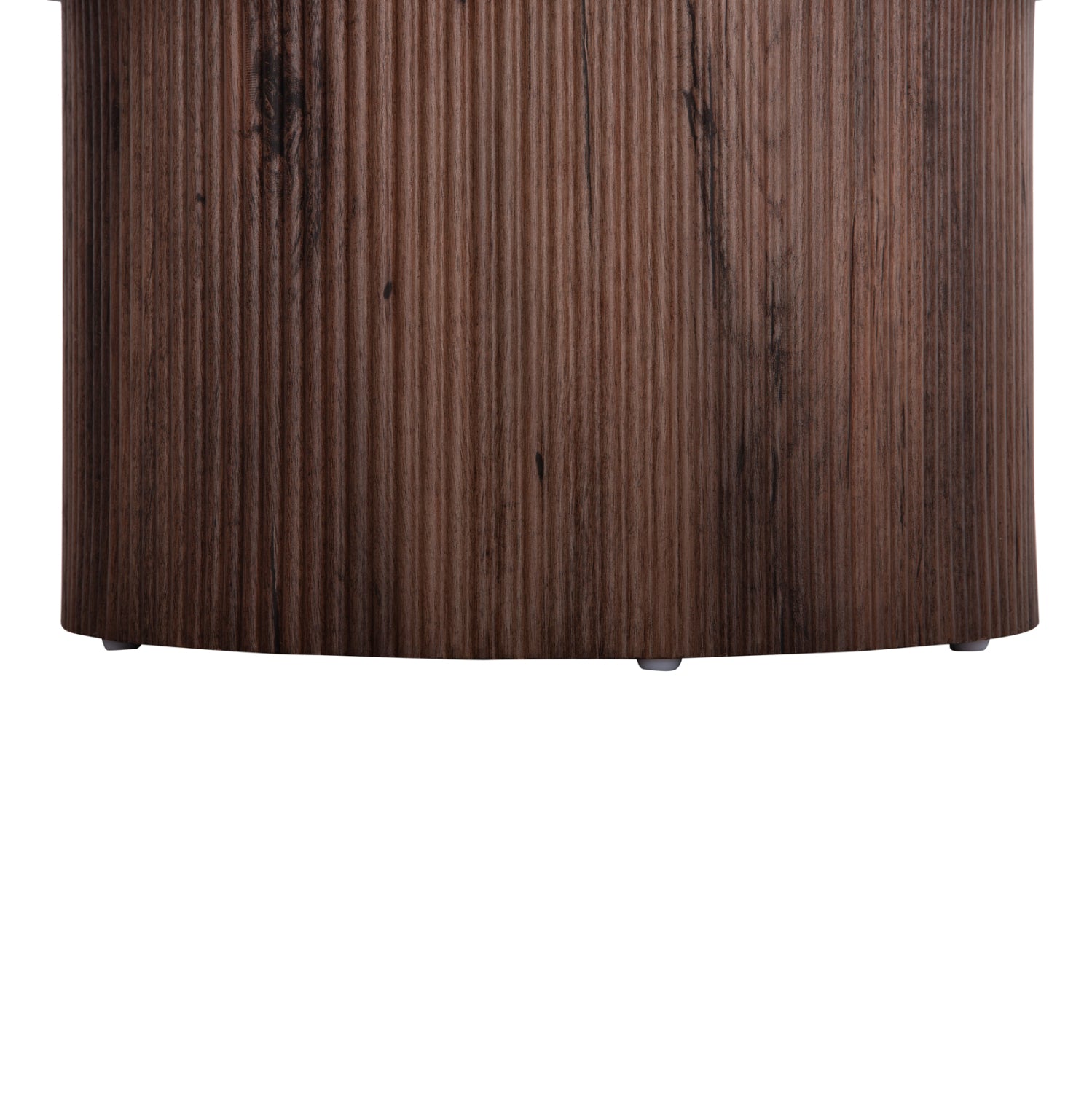 ΣΕΤ 2ΤΜΧ ΤΡΑΠΕΖΙΑ ΣΑΛΟΝΙΟΥ MARGON HM21084 MDF ΣΚΟΥΡΟ ΚΑΦΕ Φ80εκ & Φ45εκ