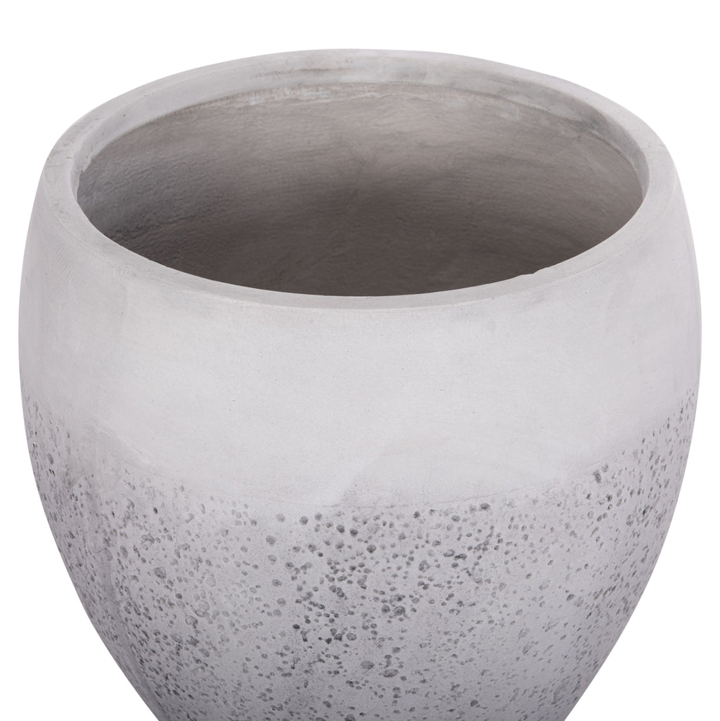 ΣΕΤ 3ΤΜΧ ΓΛΑΣΤΡΕΣ ΣΕΙΡΑ GARDENER HM4718 FIBERCLAY ΛΕΥΚΟ Φ55x54Υεκ