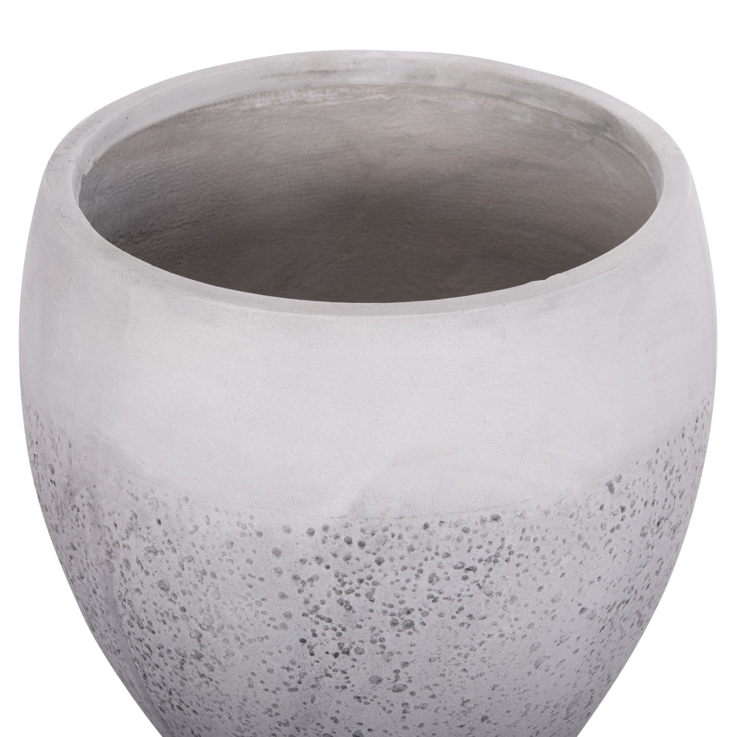 ΣΕΤ 3ΤΜΧ ΓΛΑΣΤΡΕΣ ΣΕΙΡΑ GARDENER HM4718 FIBERCLAY ΛΕΥΚΟ Φ55x54Υεκ